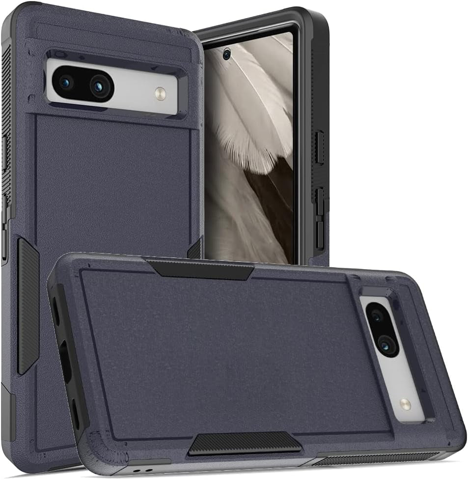 Case for Pixel Fold 5G, Shockproof, Strong and Durable Phone Protective Case for Google Pixel Fold 2023, Black  WOGROO Blue Pixel 7A 