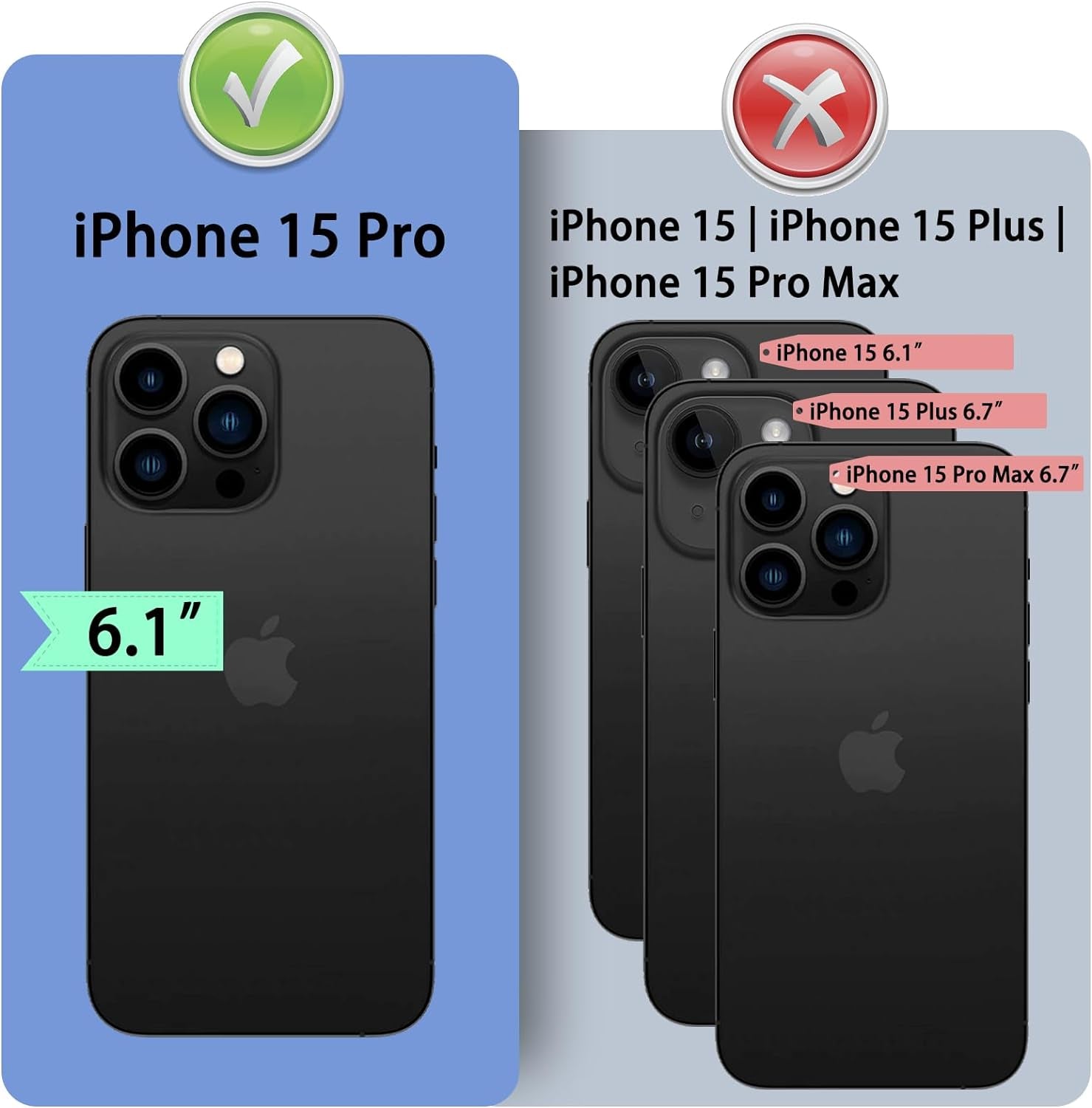 Ducksky for Iphone 15 Pro 6.1" Genuine Leather Wallet Case 【RFID Blocking】【4 Credit Card Holder】【Real Leather】 Flip Folio Book Phone Case Protective Cover Women Men for Apple 15 Pro Case Khaki  DuckSky   