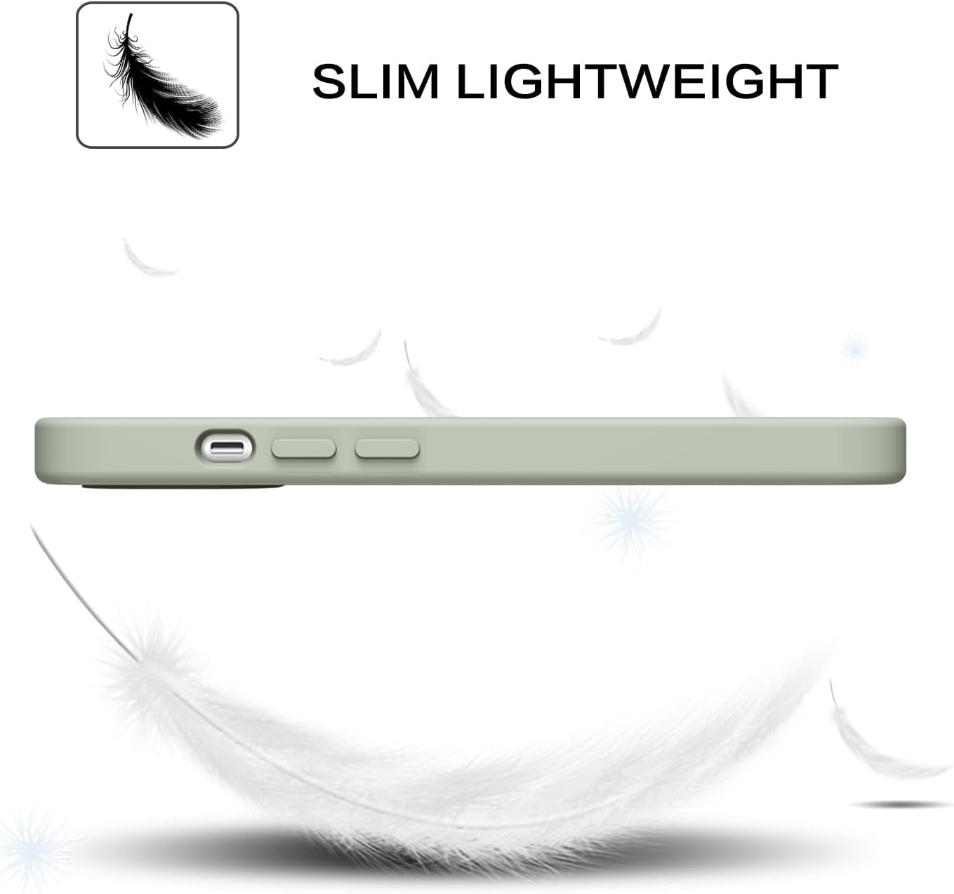 BENTOBEN for Iphone 14 Pro Max Case, Soft Silicone Gel Rubber Bumper Microfiber Lining Hard Back Shockproof Protective Phone Cover for Iphone 14 Pro Max 6.7", Copper Green  BENTOBEN   