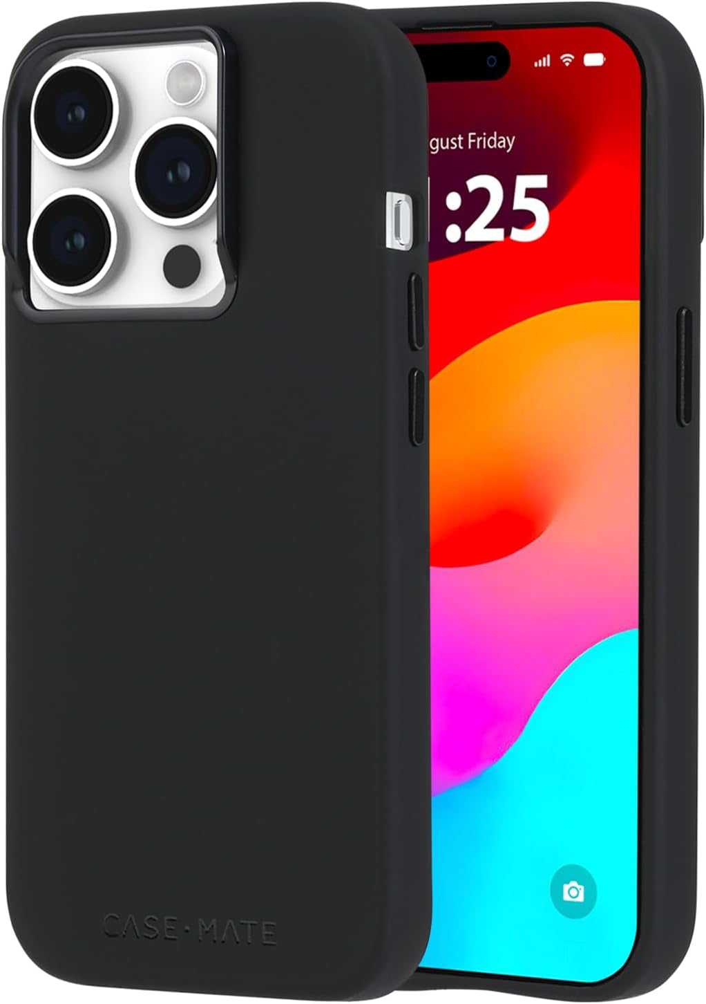 Case-Mate Iphone 15 Pro Case - Soap Bubble [12Ft Drop Protection] [Compatible with Magsafe] Magnetic Cover with Iridescent Swirl Effect for Iphone 15 Pro 6.1", Slim, Shockproof, Anti-Scratch Tech  Case-Mate   