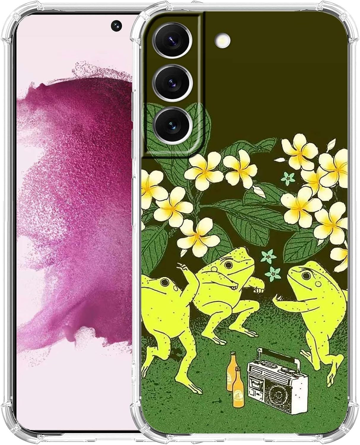 Bible Verses Case for Samsung Galaxy S22+,Jesus Inspiring Quotes Sayings for Christian,Soft TPU Bumper Case Compatible with Galaxy S22 Plus