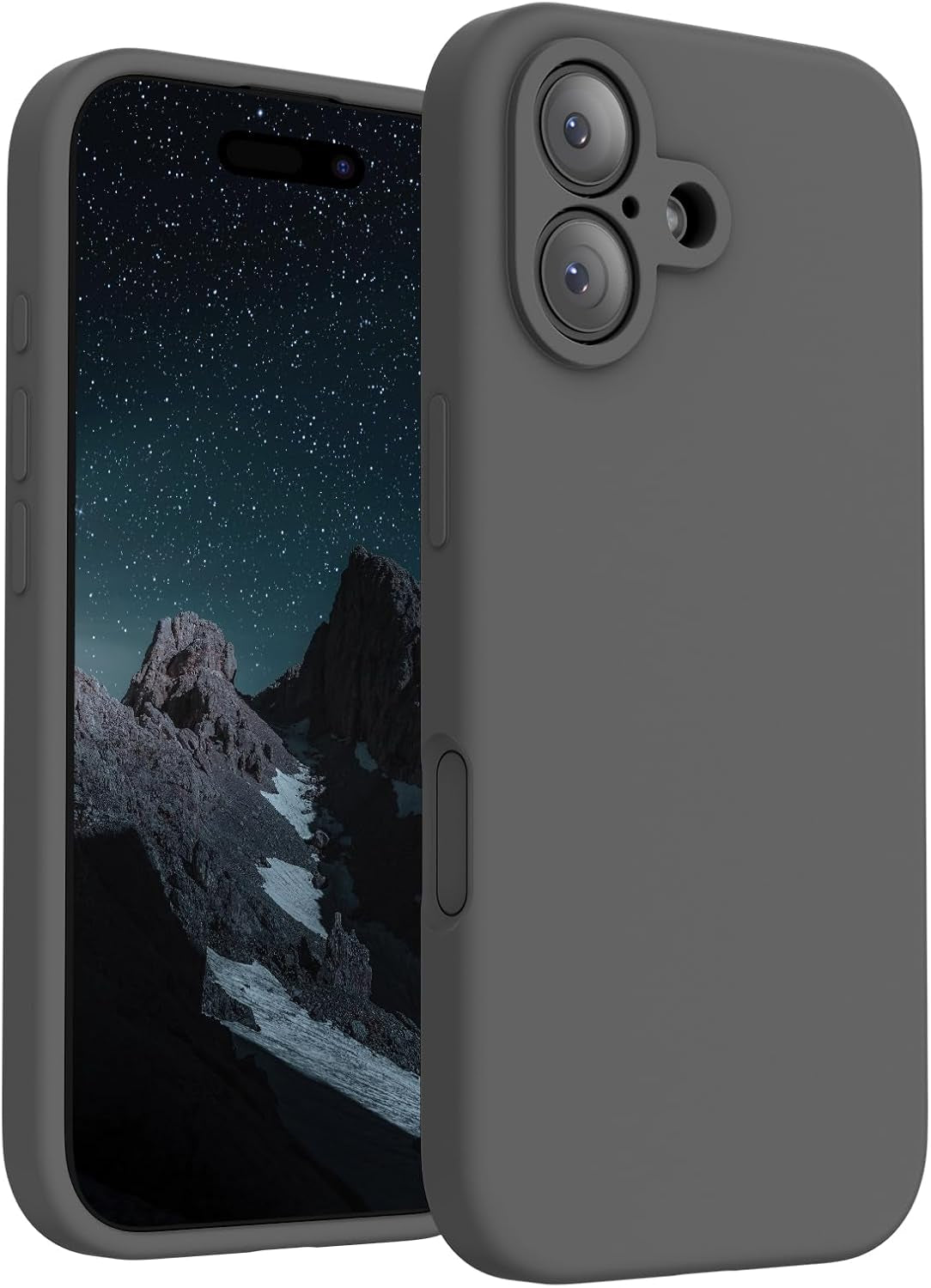 Firenova Magnetic for Iphone 17 Pro Case, Compatible with Magsafe, [Integrated Silicone Camera Control Button] [Camera Protection] Anti-Scratch Microfiber Lining Phone Case, 6.3", Black