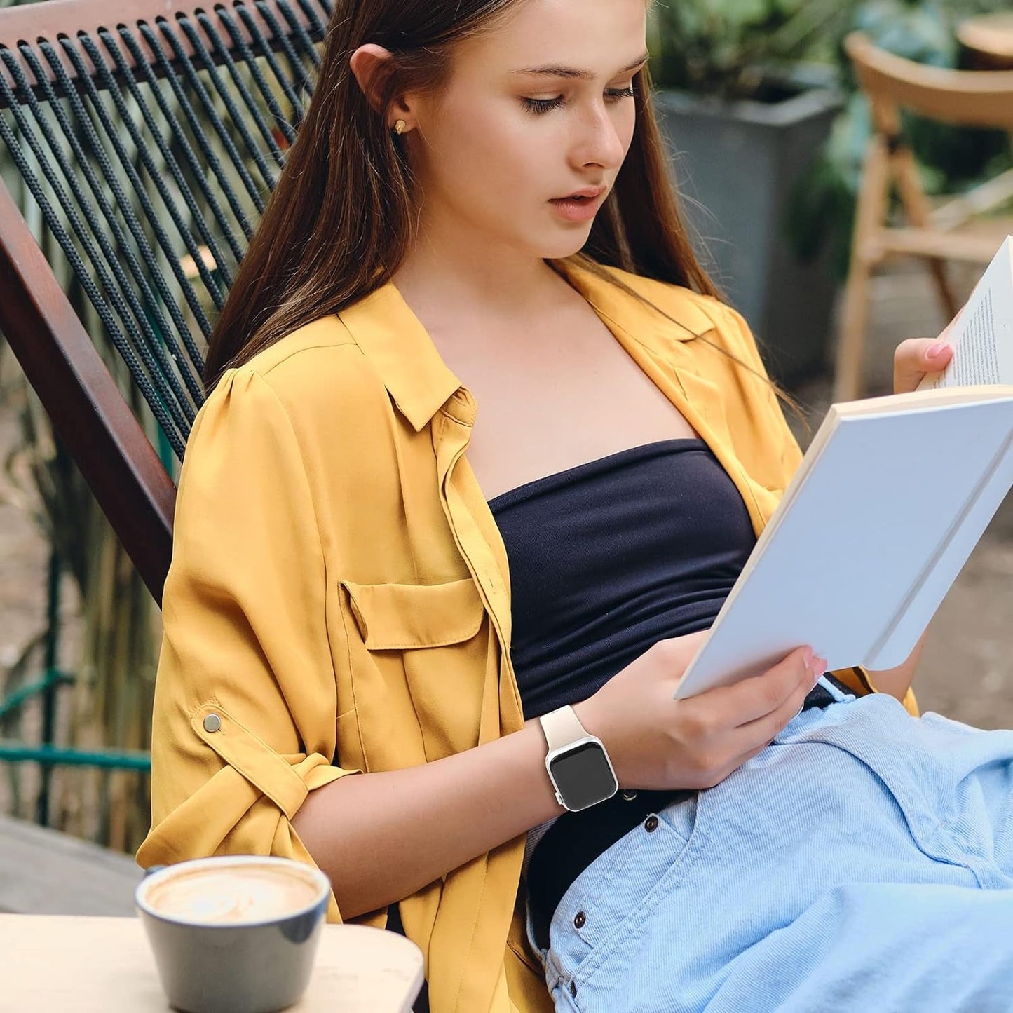 Acrbiutu 6 Pack Bands Compatible with Apple Watch 38Mm 40Mm 41Mm 42Mm 44Mm 45Mm 49Mm, Soft Replacement Silicone Sport Strap Wristbands for Iwatch Series Ultra/Ultra 2 9/8/7/6/5/4/3/2/1 SE Women Men