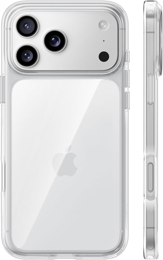 TORRAS for Iphone 17 Pro Case Crystal Clear, Ultra-Thin, 2025 Upgraded Non-Yellowing, Military-Grade Protection, Transparent Slim Case for Iphone 17 Pro Phone Case, Soft, Anti-Scratch, Clear