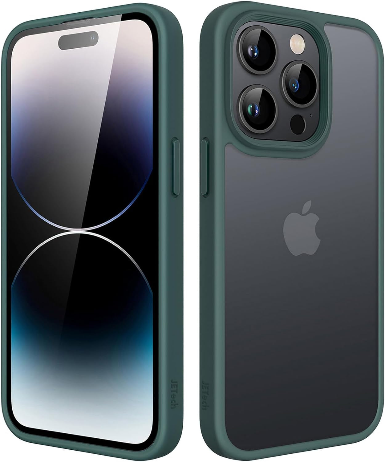 Jetech Matte Case for Iphone 14 Pro 6.1-Inch, Shockproof Military Grade Drop Protection, Frosted Translucent Back Phone Cover, Anti-Fingerprint (Deep Purple)  JETech   