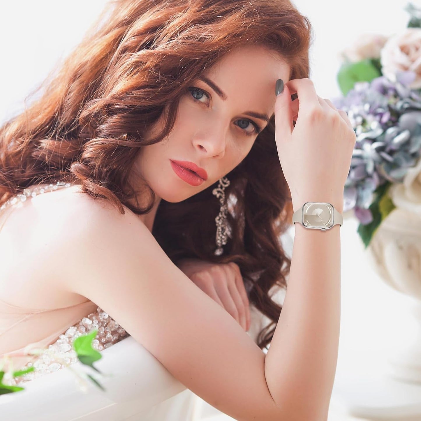 6 Pack Thin Bands Compatible with Apple Watch Band 38Mm 40Mm 41Mm 42Mm 44Mm 45Mm 49Mm Women Men, Sports Silicone Narrow Strap Slim Wristband for Iwatch Series 9 8 SE 7 6 5 4 3 2 1 Ultra