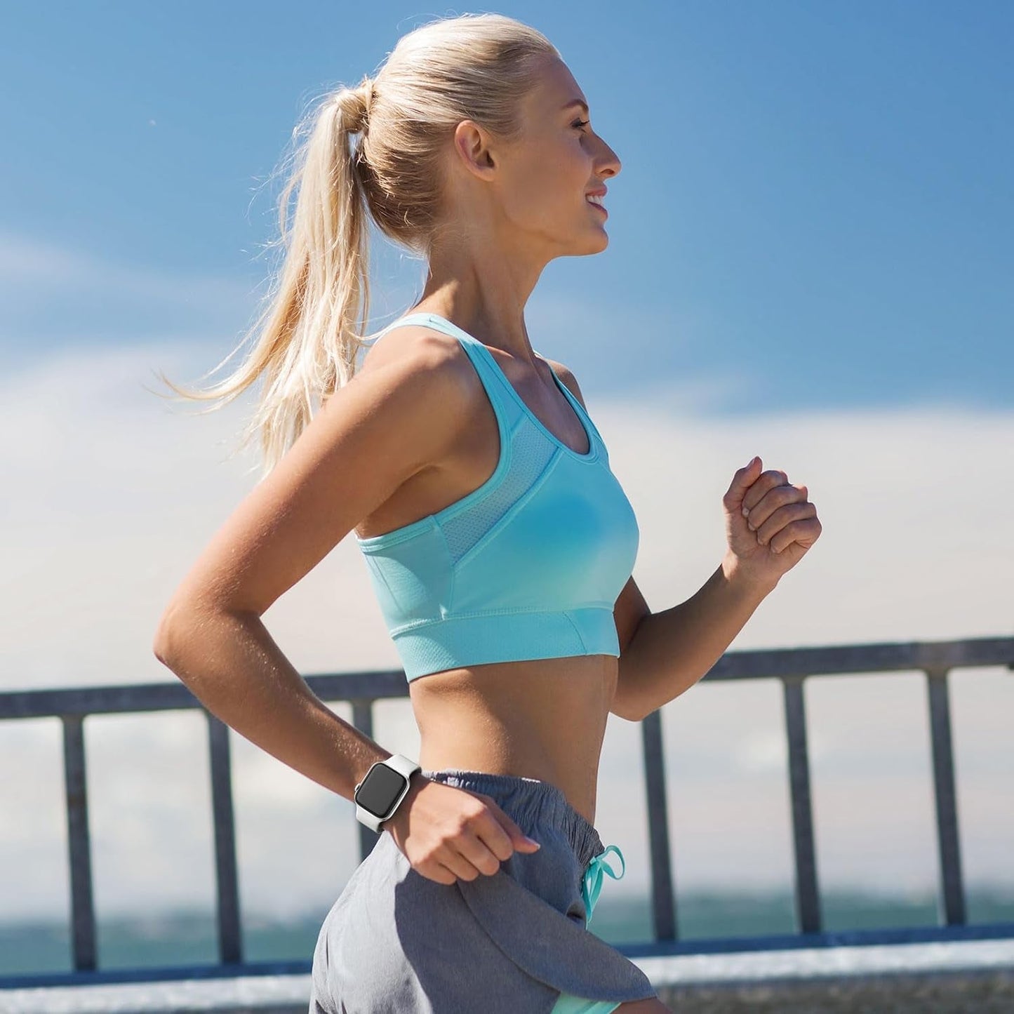 10 Pack Sport Bands Compatible with Apple Watch Band 40Mm 41Mm 44Mm 45Mm 49Mm 38Mm 42Mm Women Men, Soft Silicone Waterproof Strap Iwatch Bands for Apple Watch Series 9 8 7 6 5 4 3 2 SE Ultra