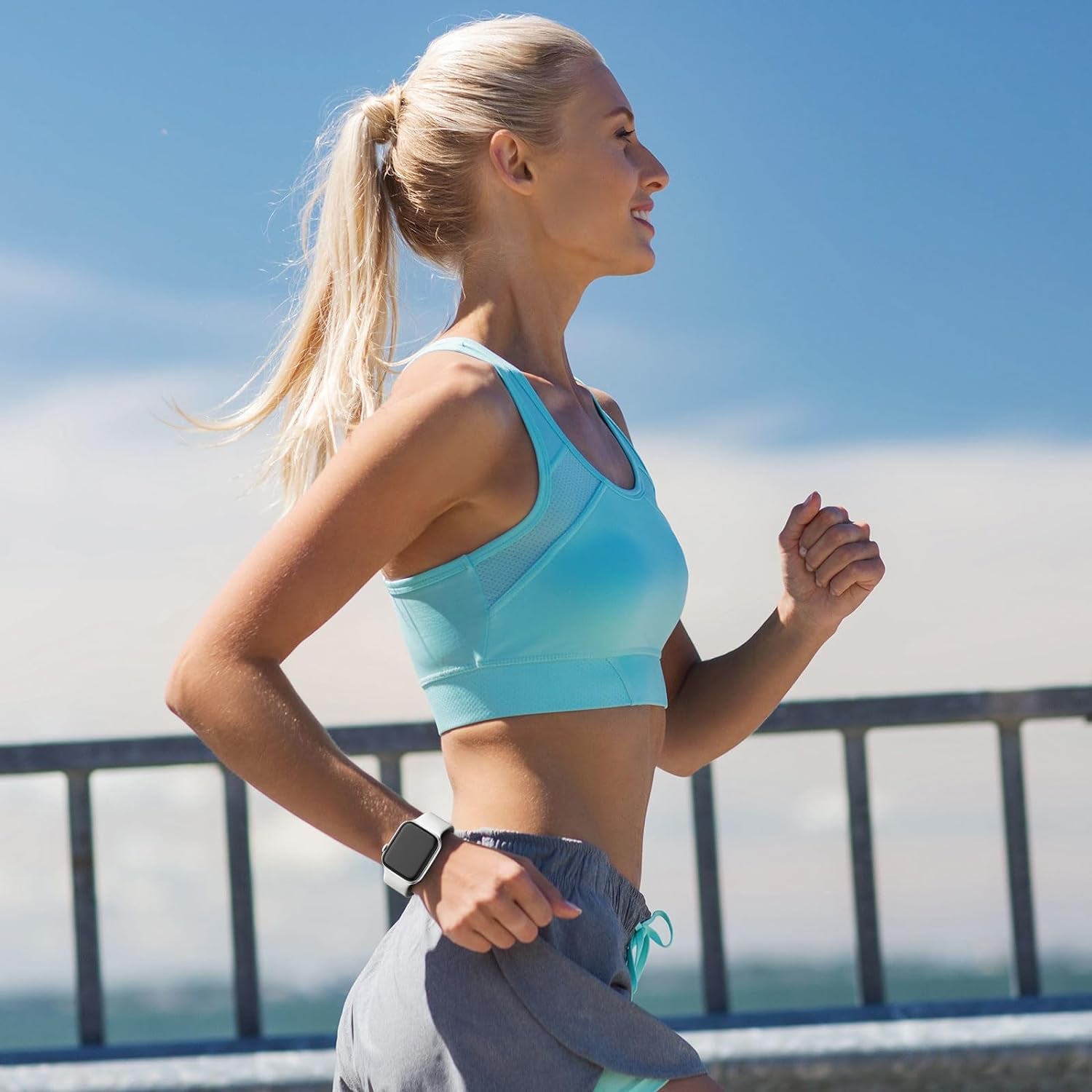 10 Pack Sport Bands Compatible with Apple Watch Band 40Mm 41Mm 44Mm 45Mm 49Mm 38Mm 42Mm Women Men, Soft Silicone Waterproof Strap Iwatch Bands for Apple Watch Series 9 8 7 6 5 4 3 2 SE Ultra