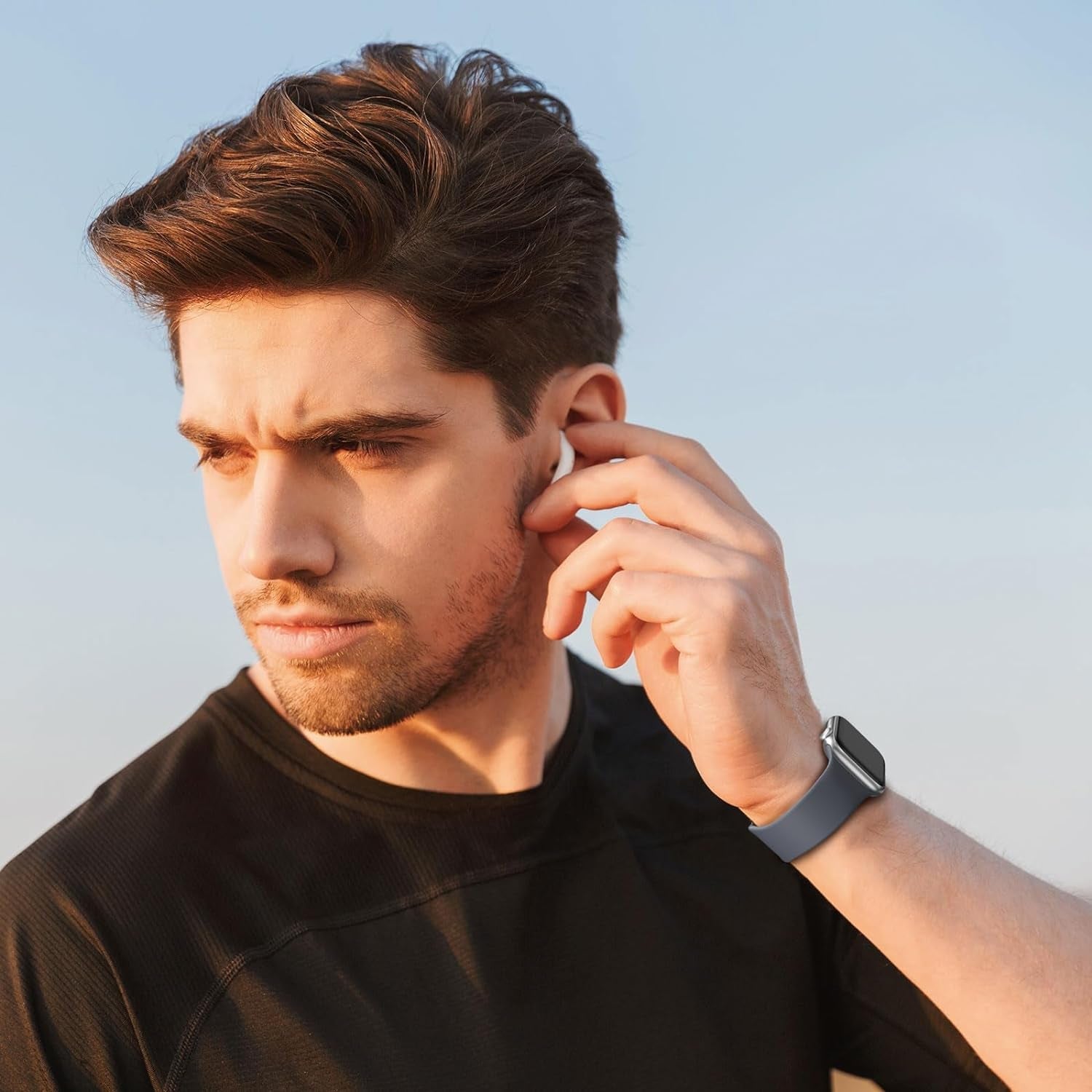 10 Pack Sport Bands Compatible with Apple Watch Band 40Mm 41Mm 44Mm 45Mm 49Mm 38Mm 42Mm Women Men, Soft Silicone Waterproof Strap Iwatch Bands for Apple Watch Series 9 8 7 6 5 4 3 2 SE Ultra