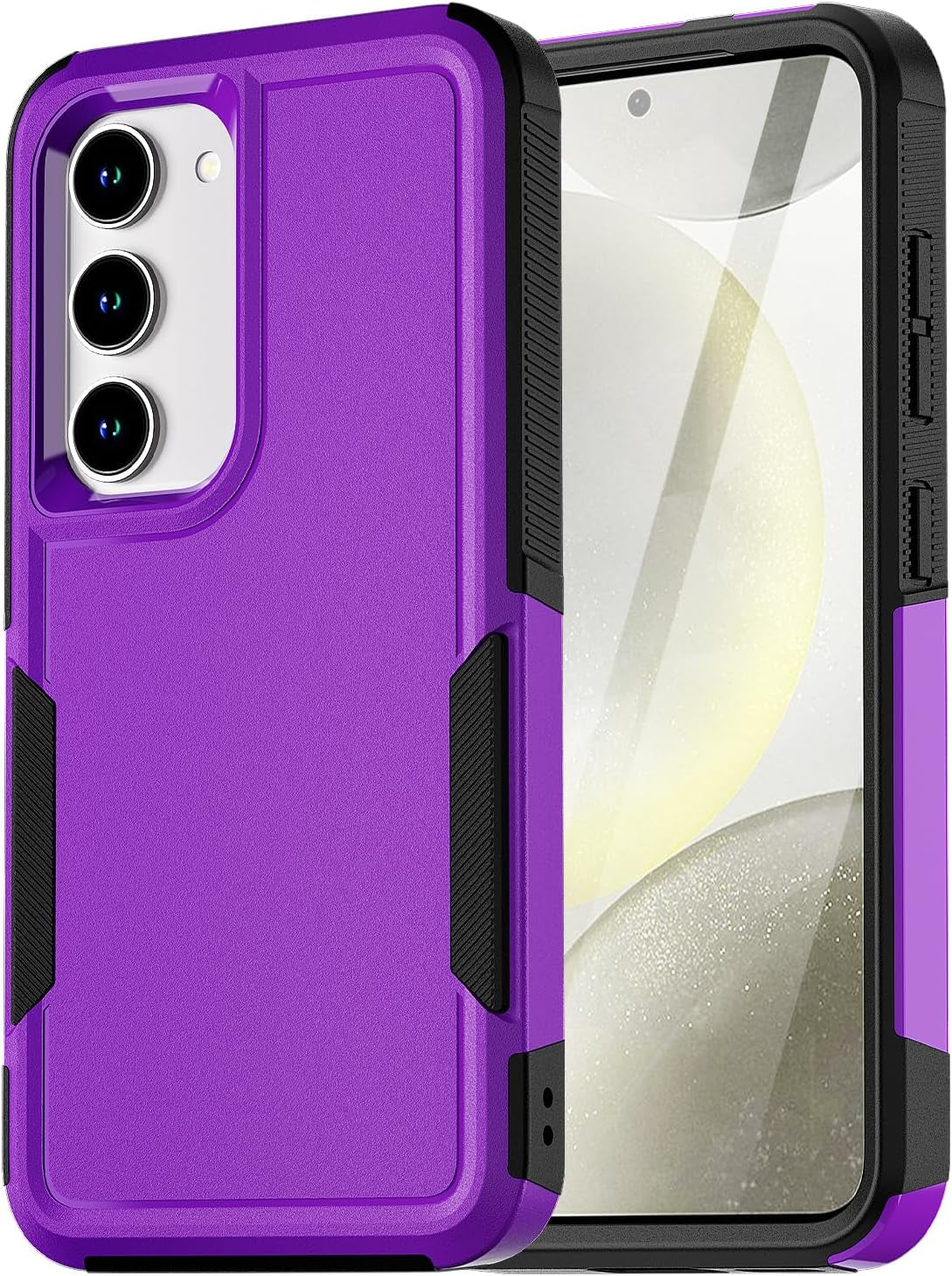 Aicase for Samsung Galaxy S24 Case,Heavy Duty 2-Layer Pocket-Friendly Durable Military Grade Protection Shockproof/Drop Proof Protective Cover for Samsung Galaxy S24 5G 6.1" 2024_9