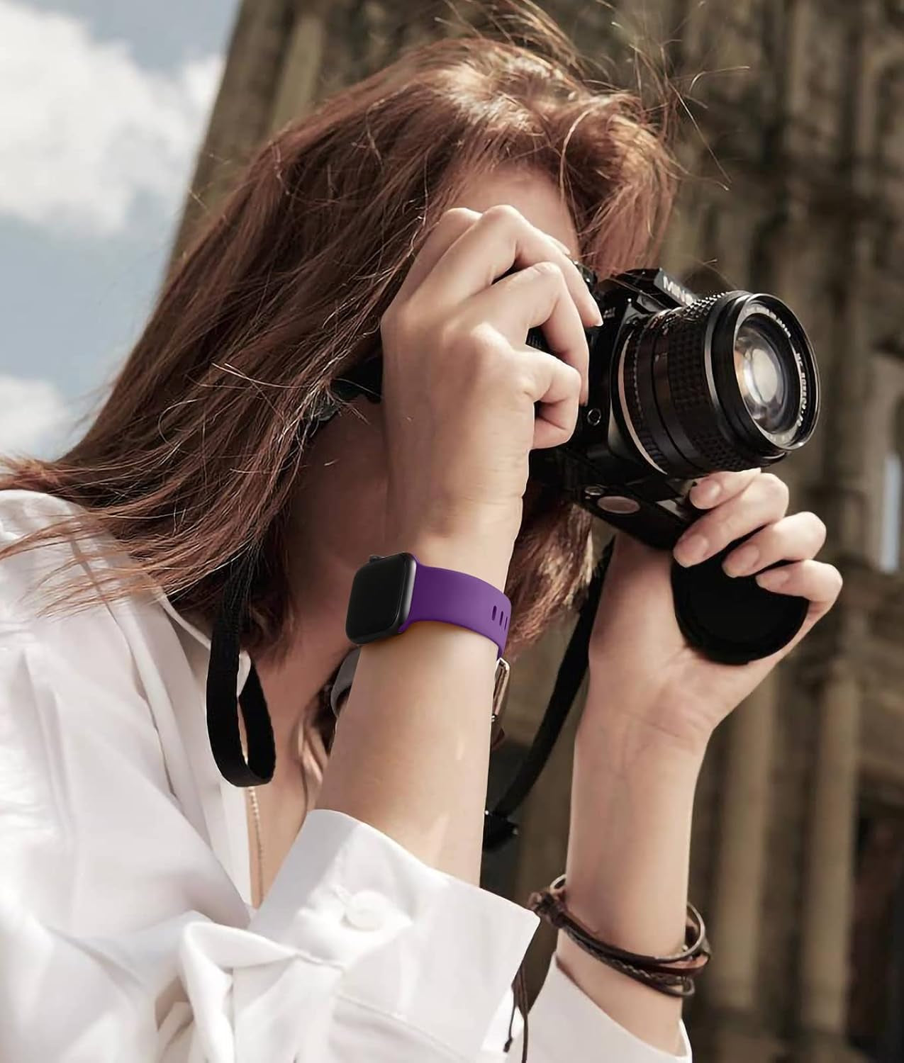 Compatible for Apple Watch Band 38Mm 40Mm 41Mm 42Mm 44Mm 45Mm,Soft Silicone Sport Replacement Strap Compatible with Iwatch Series SE/7/6/5/4/3/2/1 Women Men