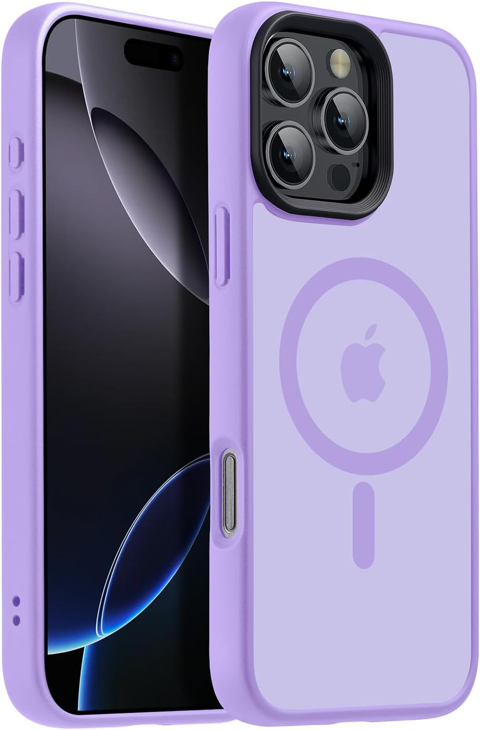 For Iphone 17 Pro Max Case with Camera Lens Protector[10Ft Military-Grade Protection] Compatible with Fit Magsafe Shockproof Slim Thin Cover Case for Iphone 17 Pro Max 6.9 Inch, Orange Bumper