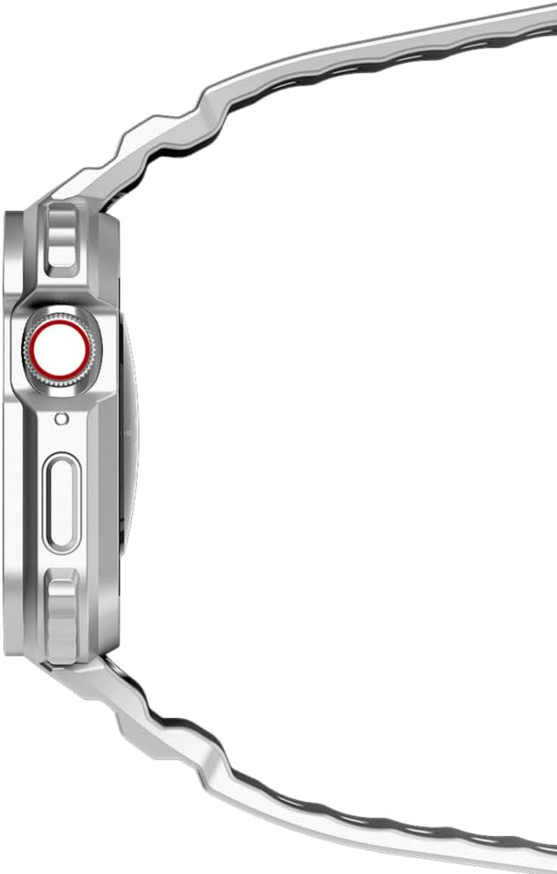 Casetify Bounce Odyssey Watch Band Compatible with Apple Watch - 40Mm/41Mm/44Mm/45Mm - Black/Silver/Bubble Gum/Electric Blue