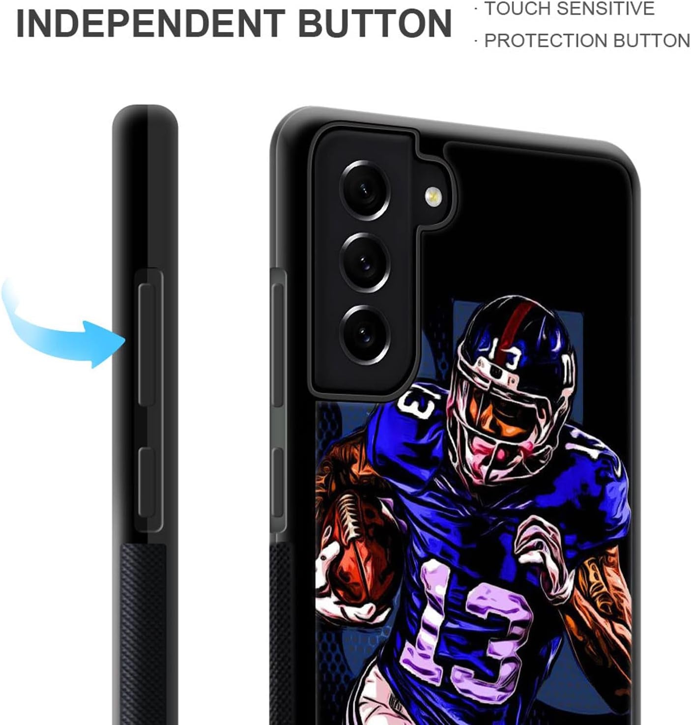 Compatible with Samsung Galaxy S22 plus Case with Color Run Art Pattern Design Plastic Samsung Galaxy S22 plus Case TPU Bumper Protective Case Samsung Galaxy S22 Plus