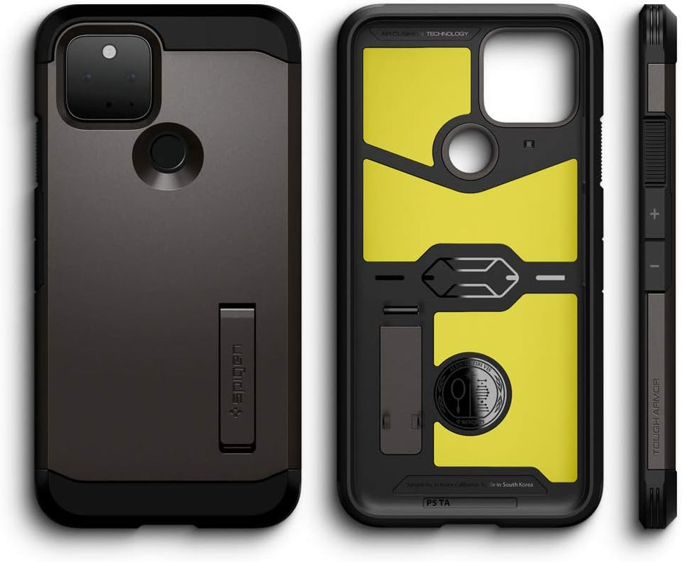 Spigen Tough Armor [Extreme Protection Tech] Designed for Pixel 5 Case (2020) - Gunmetal  Spigen   