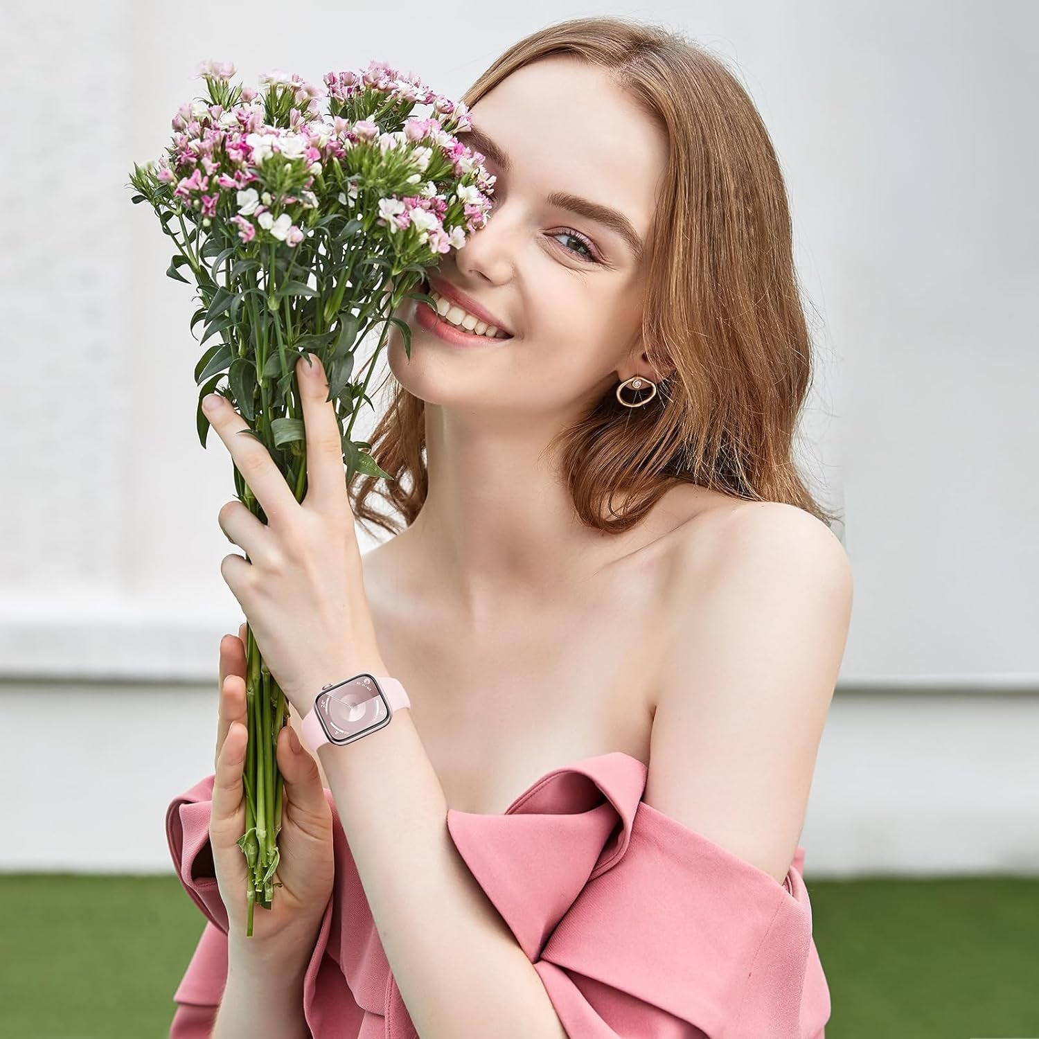 EOMTAM 5 Pack Silicone Sport Straps Compatible for Apple Watch Band 38Mm 40Mm 41Mm 42Mm 44Mm 45Mm 49Mm for Women Men,Soft Waterproof Wristbands for Iwatch Series 9 Ultra 8 SE 7 6 5 4 3