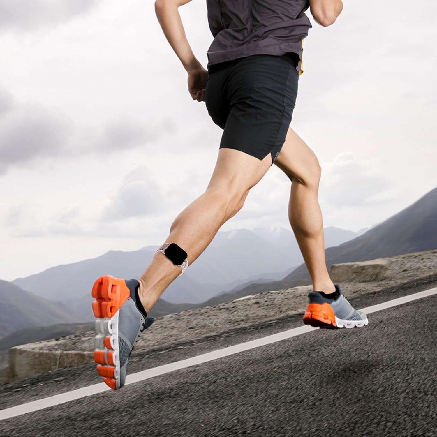 3 Pack Nylon Sport Ankle/Arm Bands Compatibel with Apple Watch Band 38Mm 40Mm 41Mm 42Mm 44Mm 45Mm 49Mm Ultra Iwatch Series 8 7 6 SE 5 4 3 2 1,Elastic Braided Arm Bands for Women