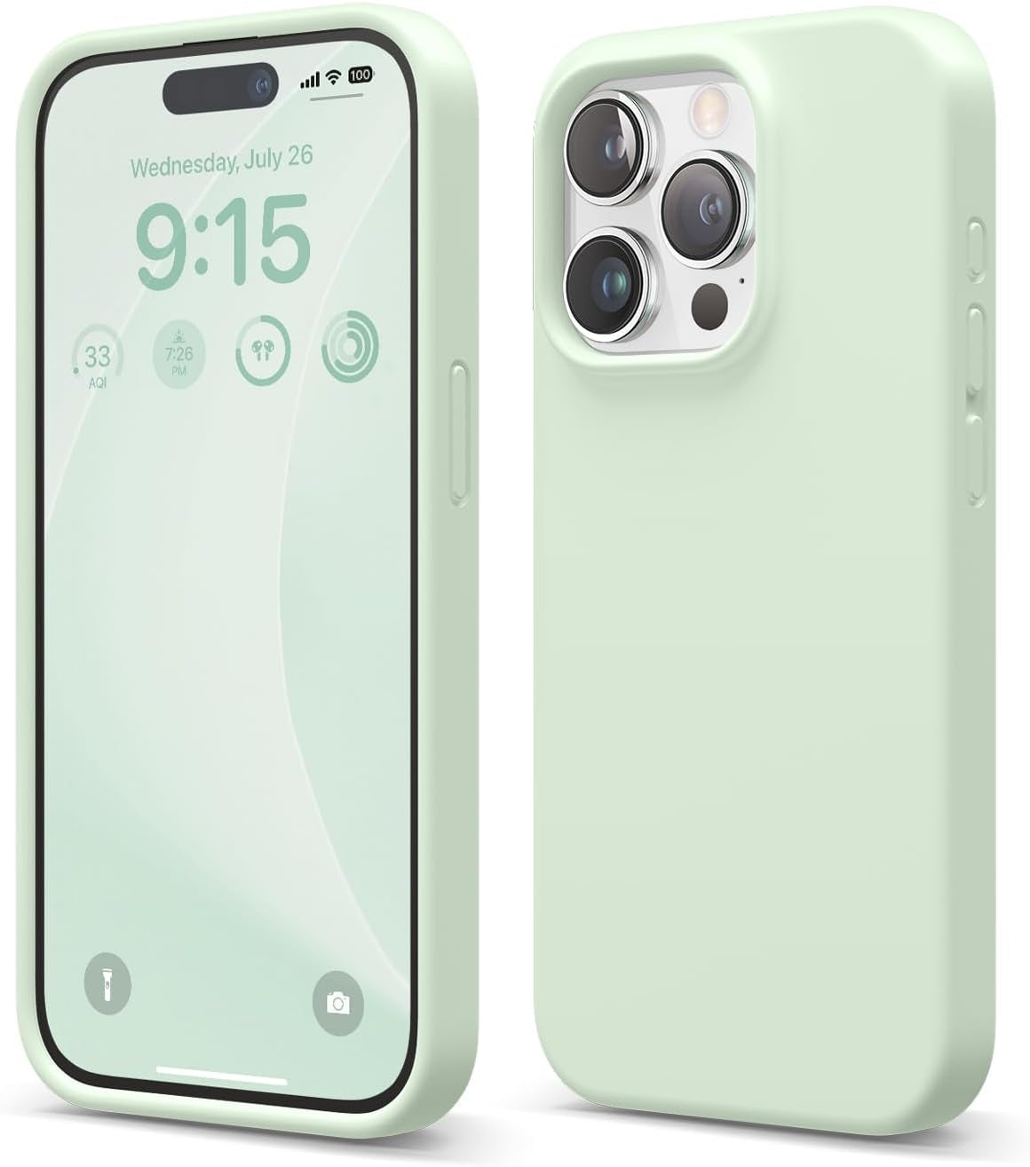 Elago Compatible with Iphone 15 Pro Case, Liquid Silicone Case, Full Body Protective Cover, Shockproof, Slim Phone Case, Anti-Scratch Soft Microfiber Lining, 6.1 Inch (Brown)  elago   