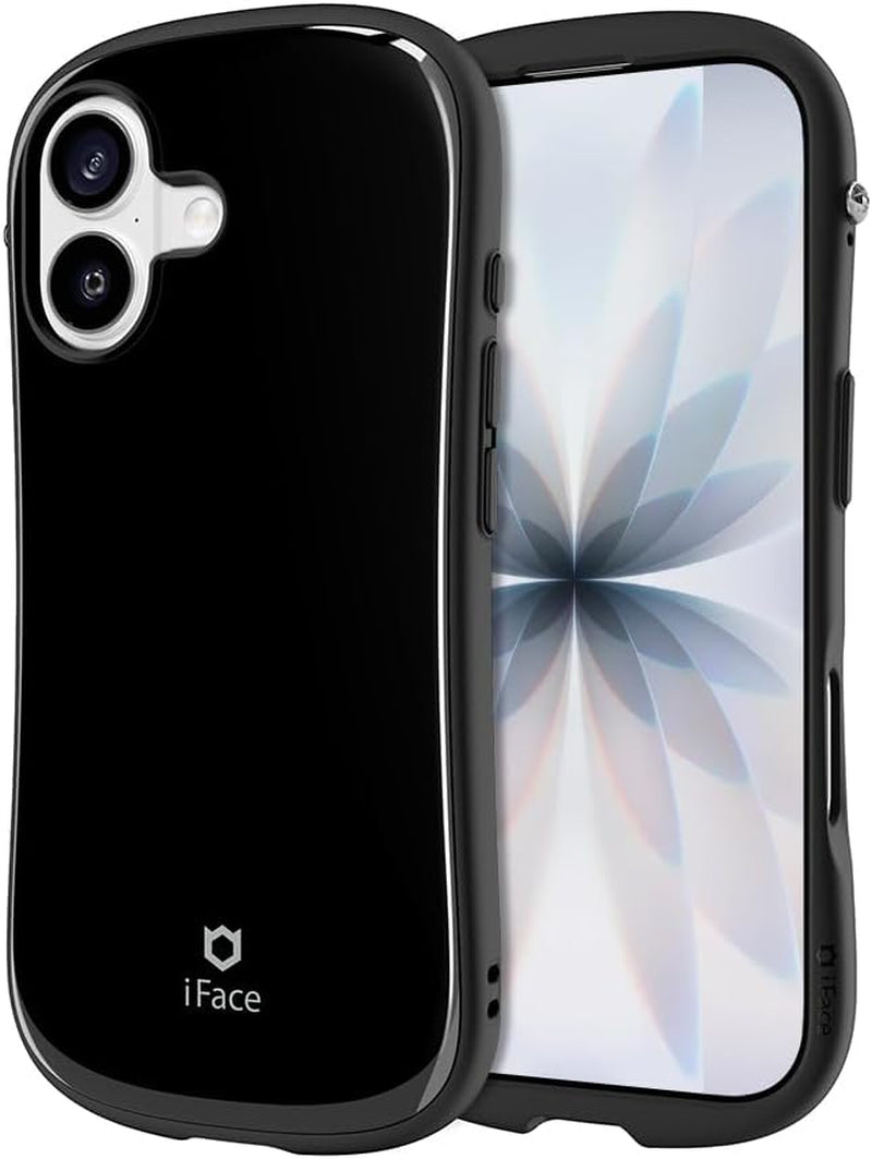 Iface Compatible with Iphone 17 Pro Max Case [First Class Magsynq][Magsafe Compatible] Ergonomic Grip Unique Design Glossy Cute Bumper Shockproof Drop Protection Hard Magnetic Cell Phone Cover - Black