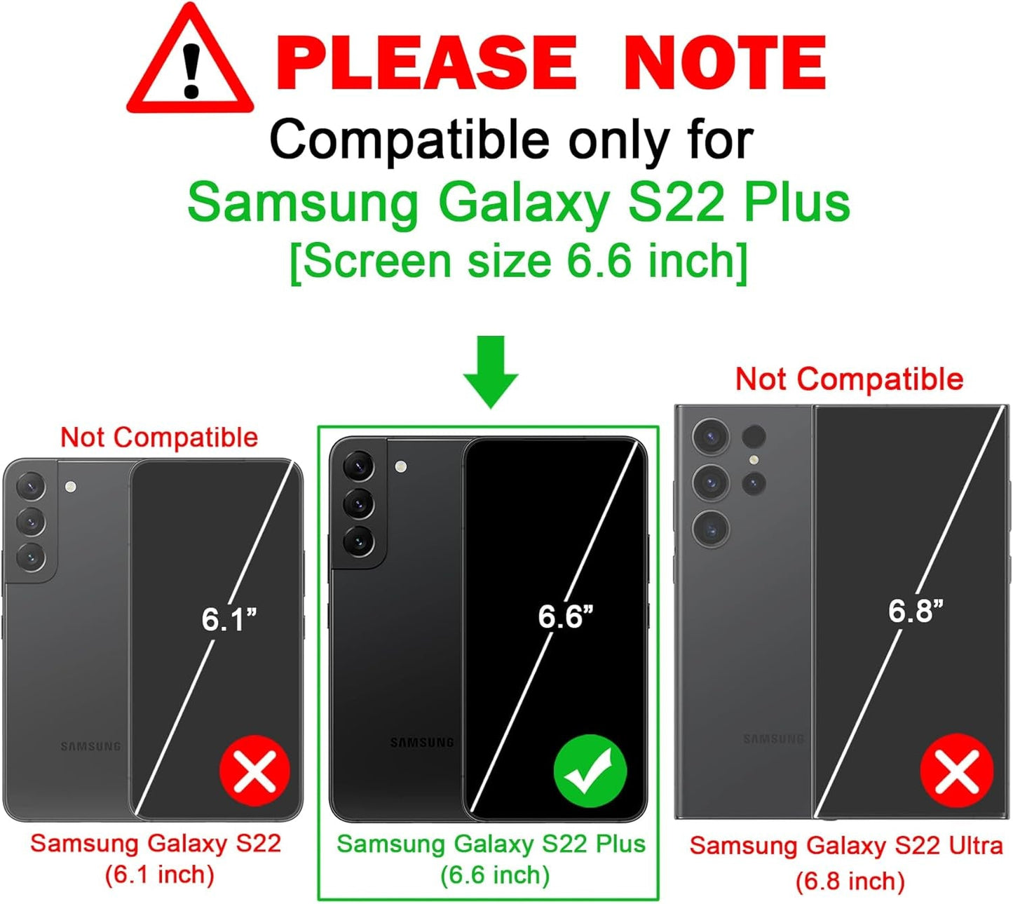 Cute Glitter Case for Samsung Galaxy S22 plus Case S22+ (6.6 Inch), Neon Bright Sparkly Bling Soft Silicone Phone Cover for Women Girls (Hot Pink)