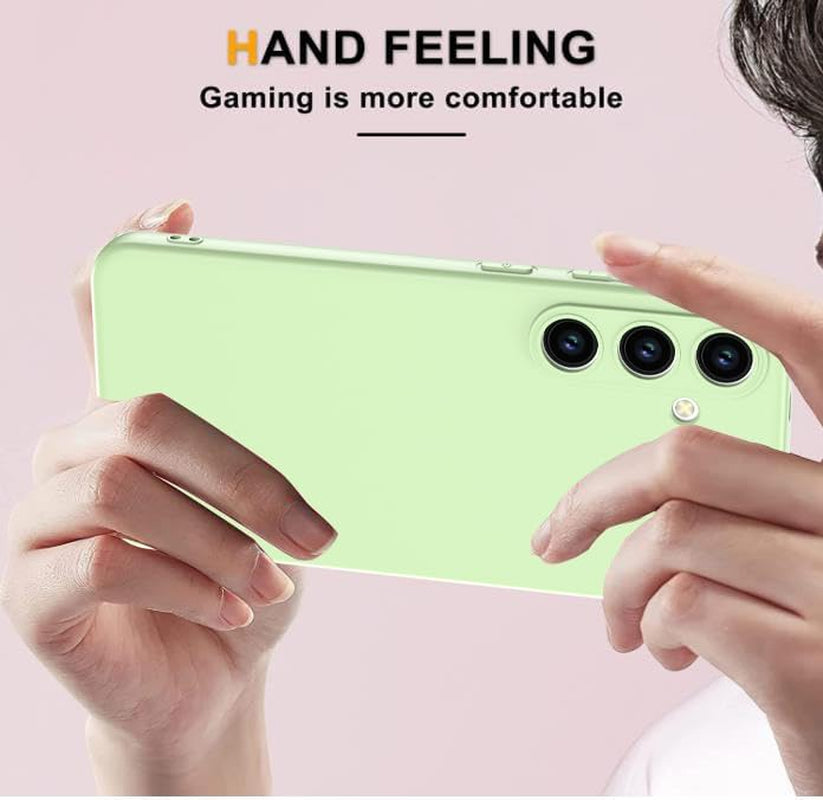 (8 Pack) for Samsung Galaxy S24 5G Case, Soft Silicone Gel Bumper Shell Shockproof Full Body Protection Phone Case Cover, Red, Black, Dark Blue, Yellow, Pink, White, Green, Purple