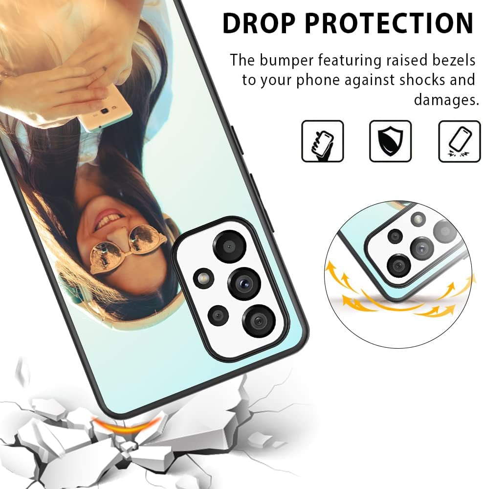 5 PCS Galaxy A53 Case,Sublimation Blank Phone Case for Samsung Galaxy A53,Soft TPU + Hard PC Anti-Scratch Anti-Slip Shockproof Protective Cover Case for Galaxy A53 5G