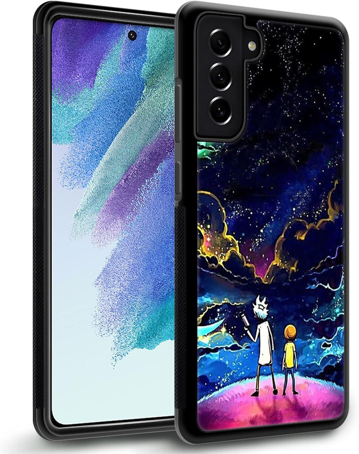 Compatible with Samsung Galaxy S22 plus Case with Beautiful Fantasy Sky Pattern Design Plastic Samsung Galaxy S22 plus Case TPU Bumper Protective Case Samsung Galaxy S22 Plus