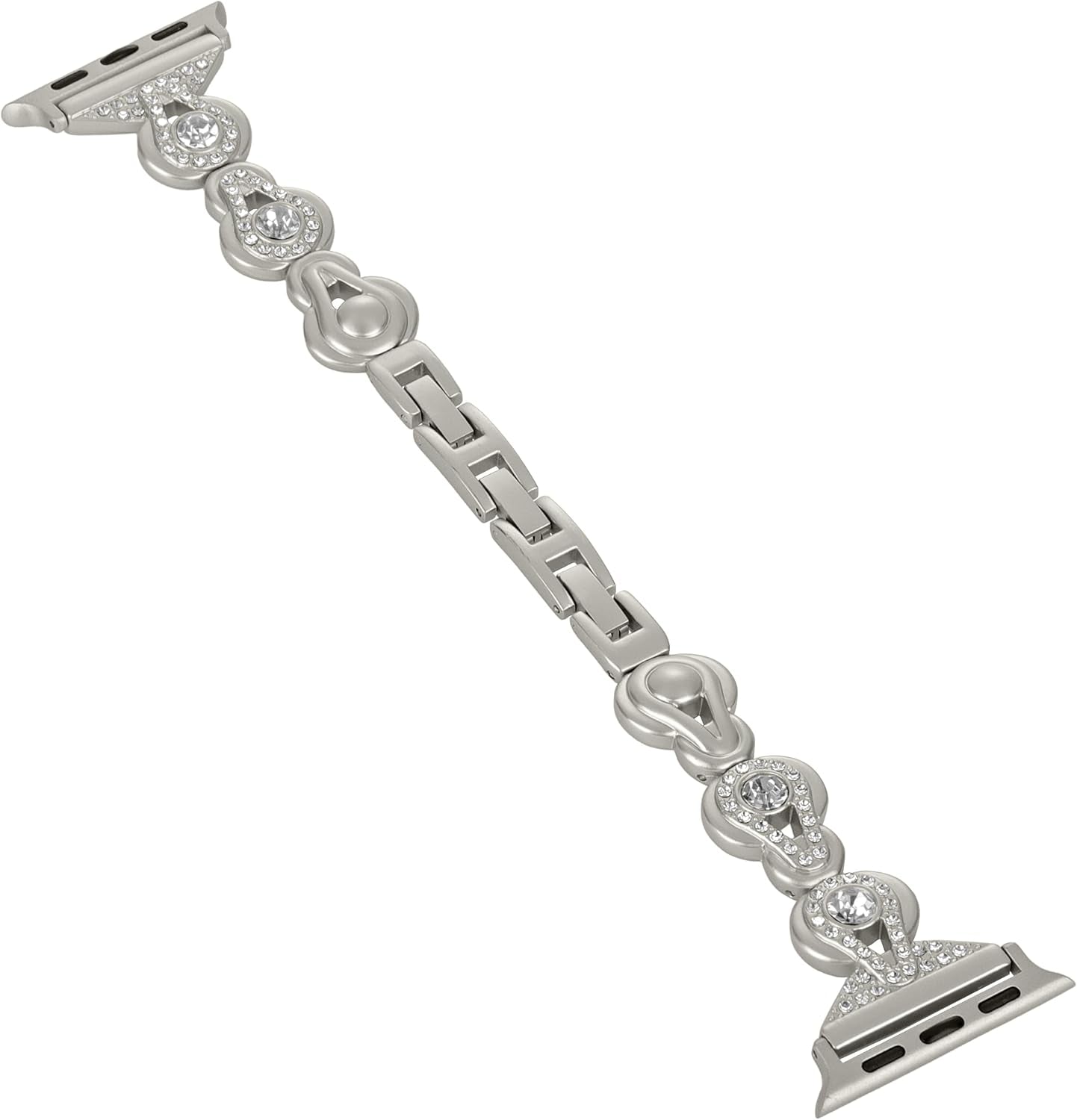 Bling Diamond Metal Band Compatible with Apple Watch Bands 38Mm 40Mm 41Mm 42Mm 44Mm 45Mm 49Mm, Dressy Women Jewelry Strap Lucky Gourd Bracelet for Iwatch Series 9 8 7 6 5 4 3 2 1 SE Ultra