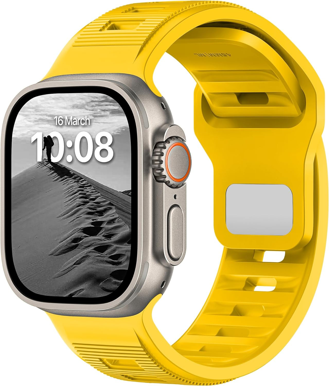 DONEGANI MC1 Sport Band Compatible with Apple Watch Bands Ultra Se 49Mm 45Mm 44Mm 42Mm 41Mm 40Mm 38Mm Men Women Series 9 8 7 6 5 4 3 2 1 Iwatch Strap Silicone Green Christmas