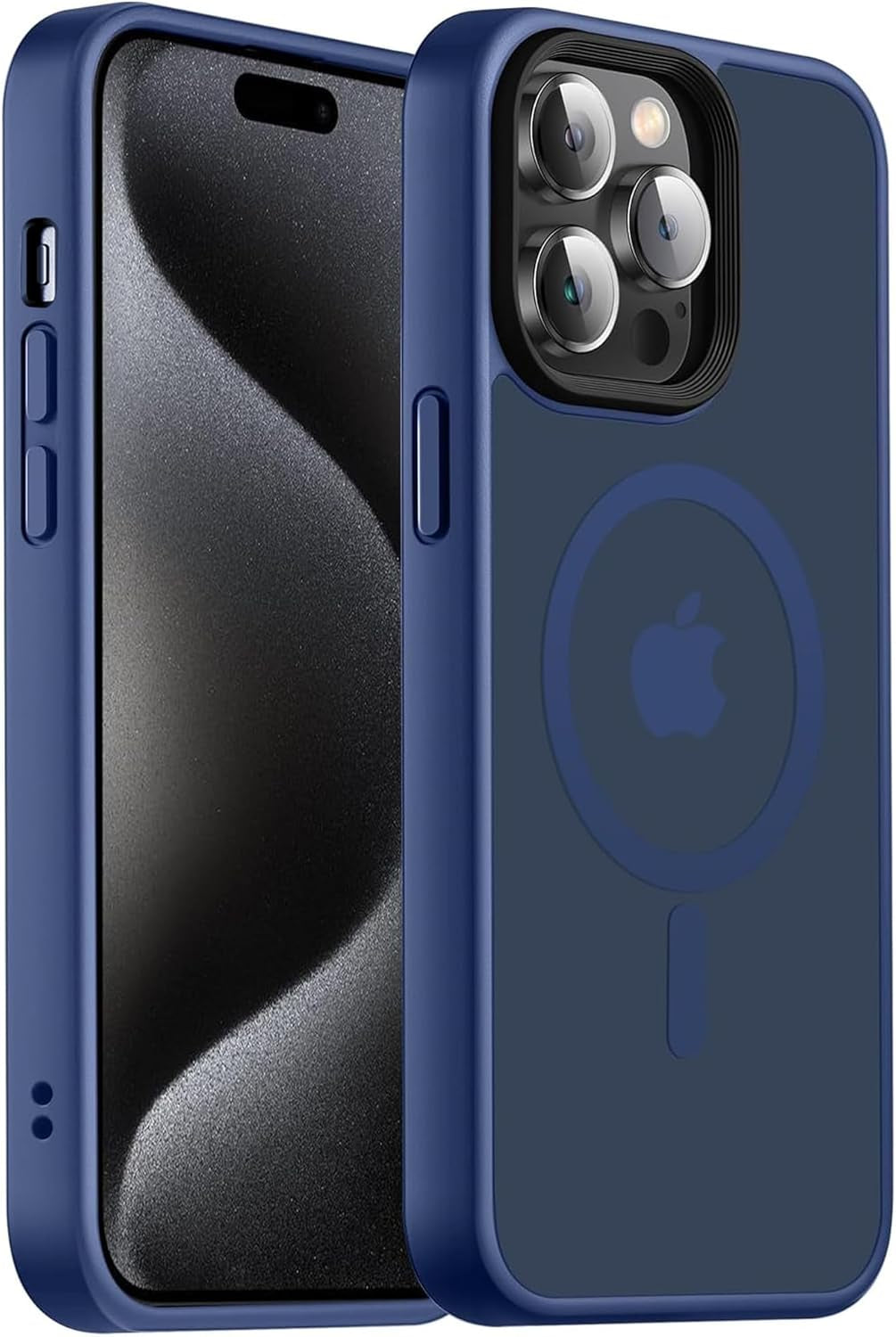 For Iphone 17 Pro Max Case with Camera Lens Protector[10Ft Military-Grade Protection] Compatible with Fit Magsafe Shockproof Slim Thin Cover Case for Iphone 17 Pro Max 6.9 Inch, Orange Bumper