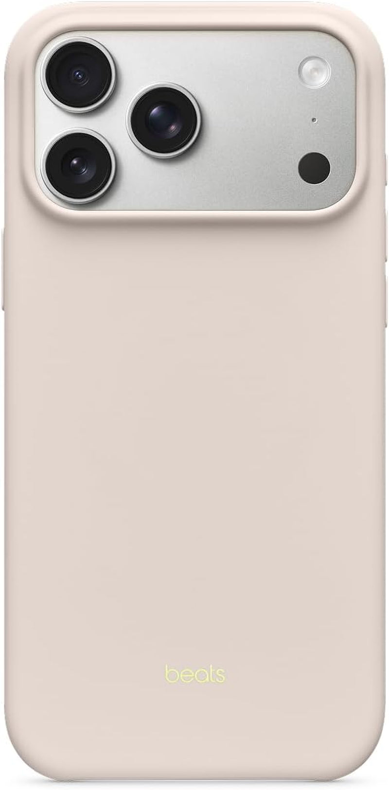Beats Iphone 17 Pro Case with Magsafe & Camera Control, Matte Finish, Microfiber Lining – Pebble Pink