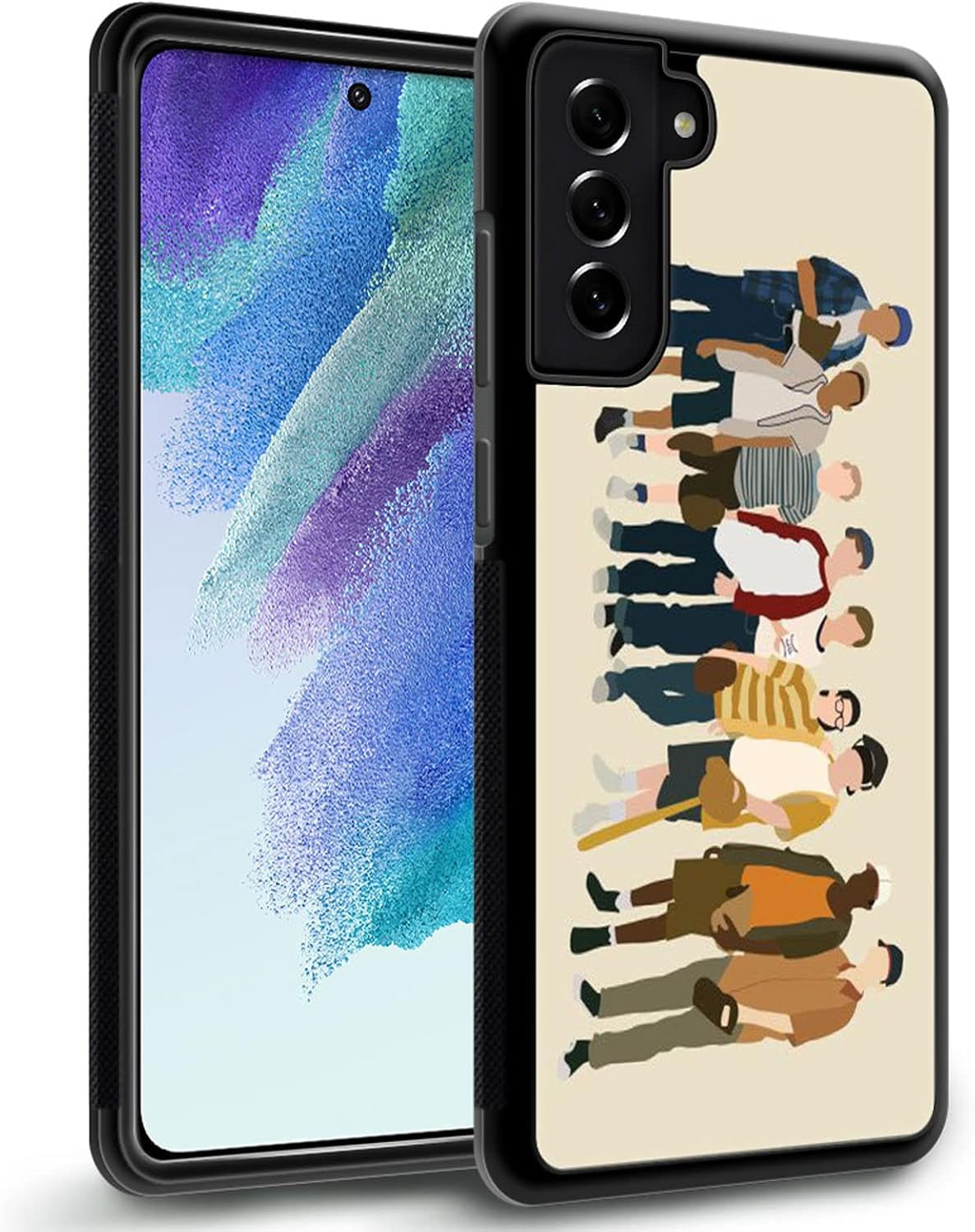 Compatible with Samsung Galaxy S22 plus Case with a Group of Baseball Boys Pattern Design Plastic Samsung Galaxy S22 plus Case TPU Bumper Protective Case Samsung Galaxy S22 Plus