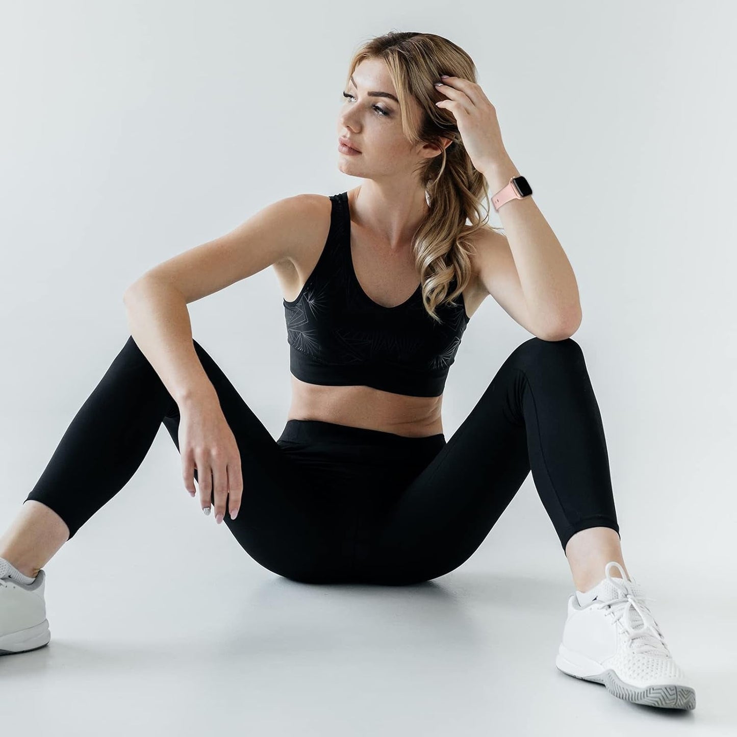 Bands Compatible with Apple Watch Band 45Mm 44Mm 42Mm 49Mm 38Mm 40Mm 41Mm for Women Men, Soft Silicone Sport Replacement Strap Wristband for Iwatch Series 8 SE 7 6 5 4 3 2 1, 8 Pack