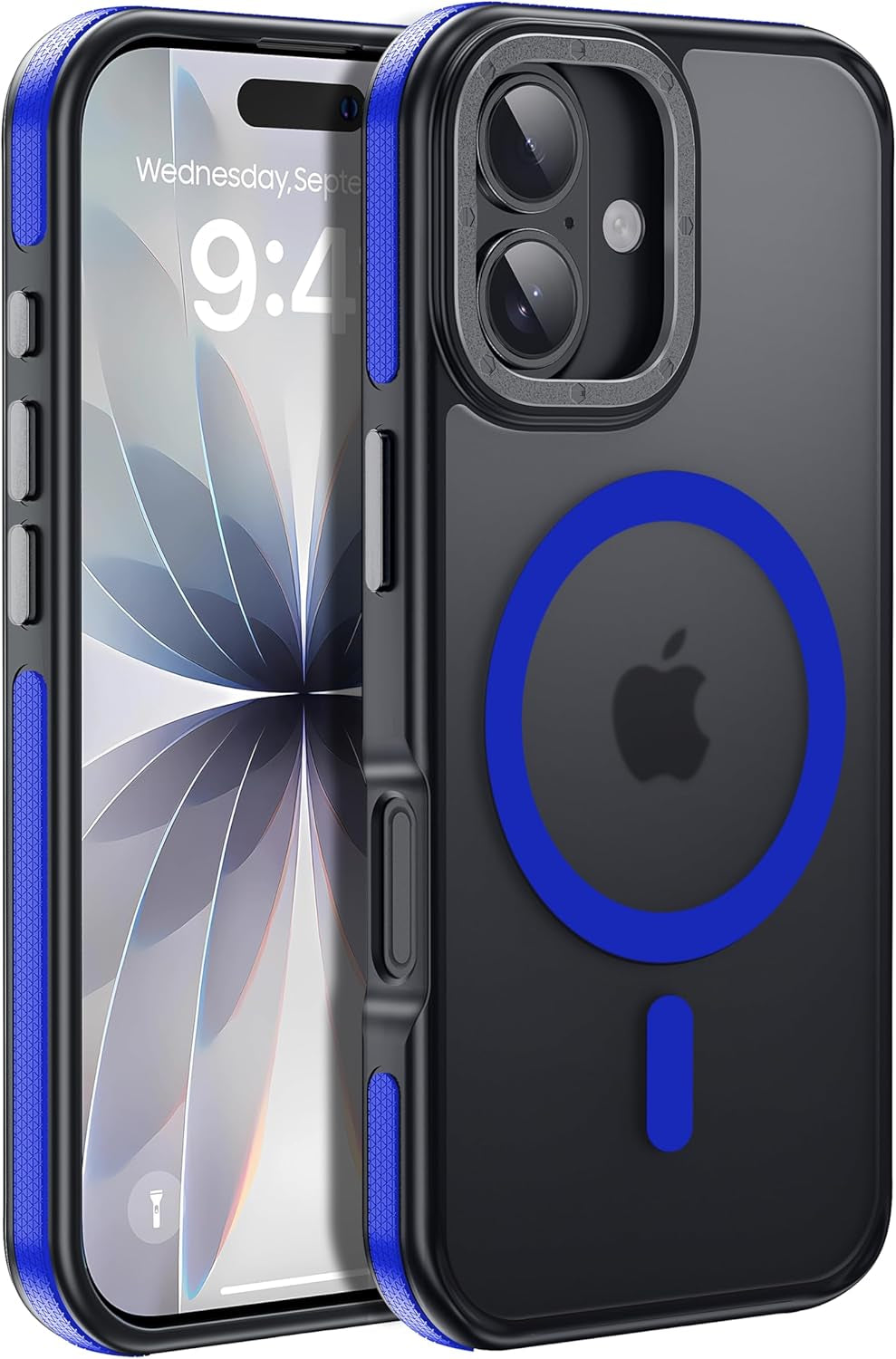 For Iphone 17 Pro Max Case with Camera Lens Protector[10Ft Military-Grade Protection] Compatible with Fit Magsafe Shockproof Slim Thin Cover Case for Iphone 17 Pro Max 6.9 Inch, Orange Bumper