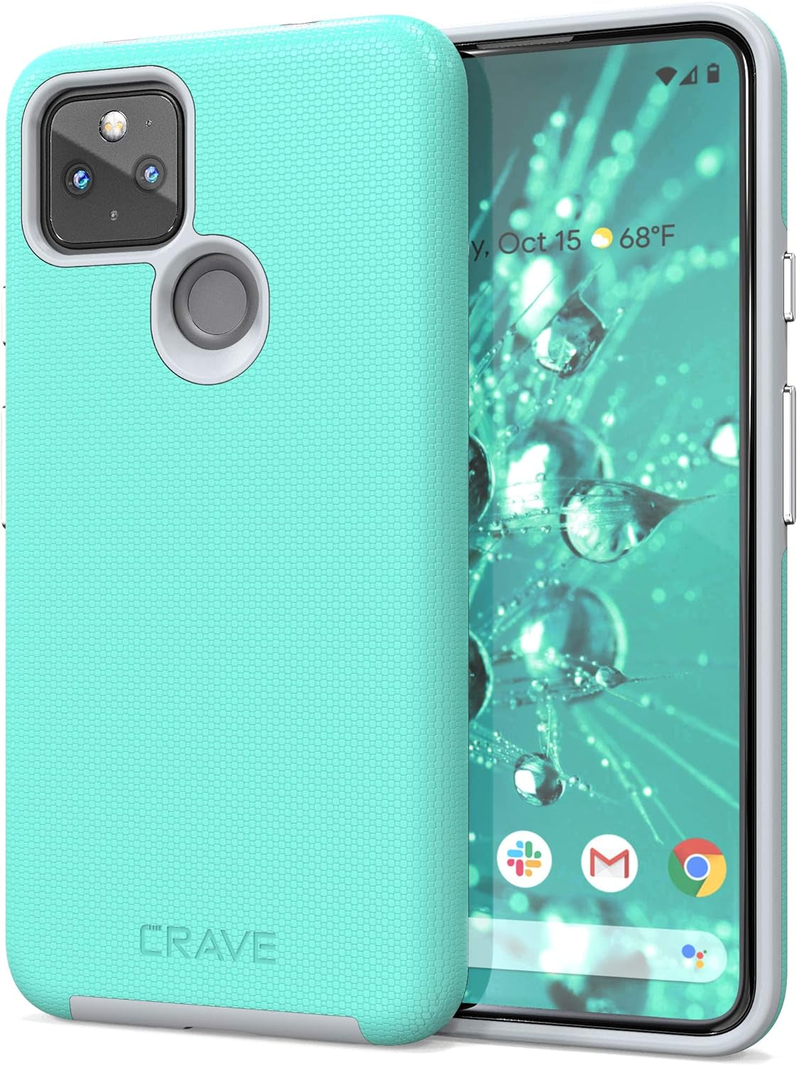 Crave Pixel 4A 5G Case, Dual Guard Protection Series Case for Google Pixel 4A (5G) - Mint  Crave Mint  