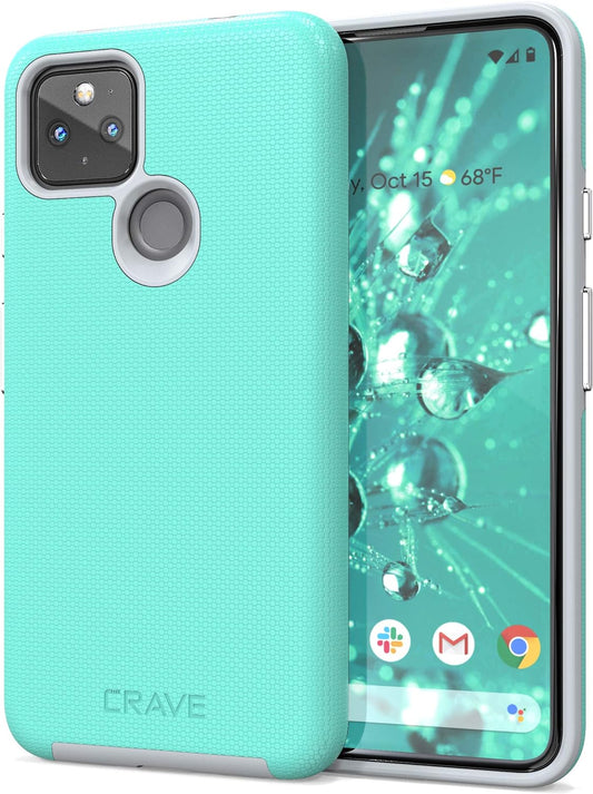 Crave Pixel 4A 5G Case, Dual Guard Protection Series Case for Google Pixel 4A (5G) - Mint  Crave Mint  