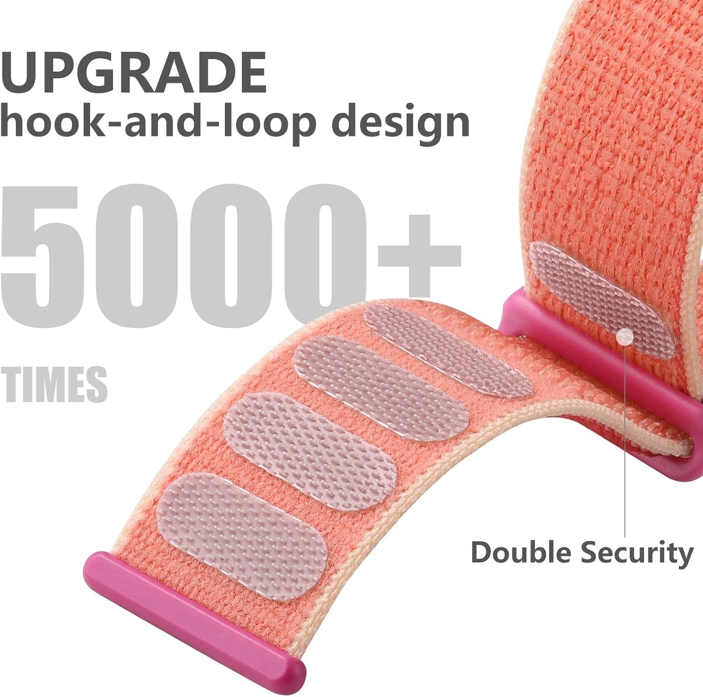 6 Pack Soft Nylon Sport Loop Bands Compatible with Apple Watch 38Mm 40Mm 41Mm 42Mm 44Mm 45Mm 49Mm for Women Men, Adjustable Braided Hook and Loop Straps for Iwatch Series 9 8 7 6 5 4 3 2 1 SE Ultra