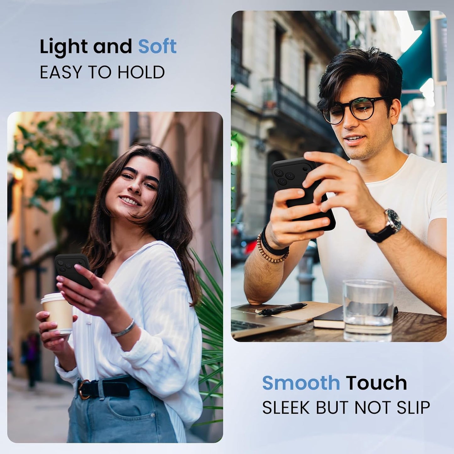 Firenova Magnetic for Iphone 17 Pro Case, Compatible with Magsafe, [Integrated Silicone Camera Control Button] [Camera Protection] Anti-Scratch Microfiber Lining Phone Case, 6.3", Black