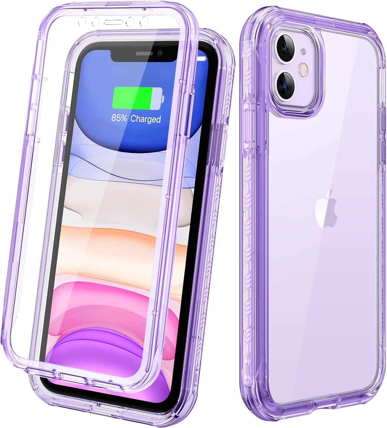 Diaclara Magnetic Designed for Iphone 17 Pro Max Case Full Body Bumper,[Compatible with Magsafe] Military Drop Proof Cover with Built-In Touch Sensitive Anti-Scratch Screen Protector,Orange