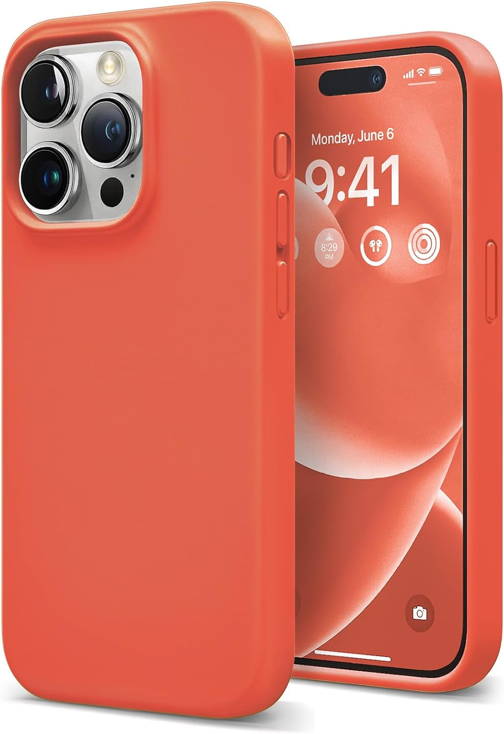 Coolfrog for Iphone 15 Pro Case, Compatible with Magsafe, 6.1" Silicone Shockproof Military-Grade Protection, Magnetic Phone Case for Men Women, Clove Purple  CoolFrog   