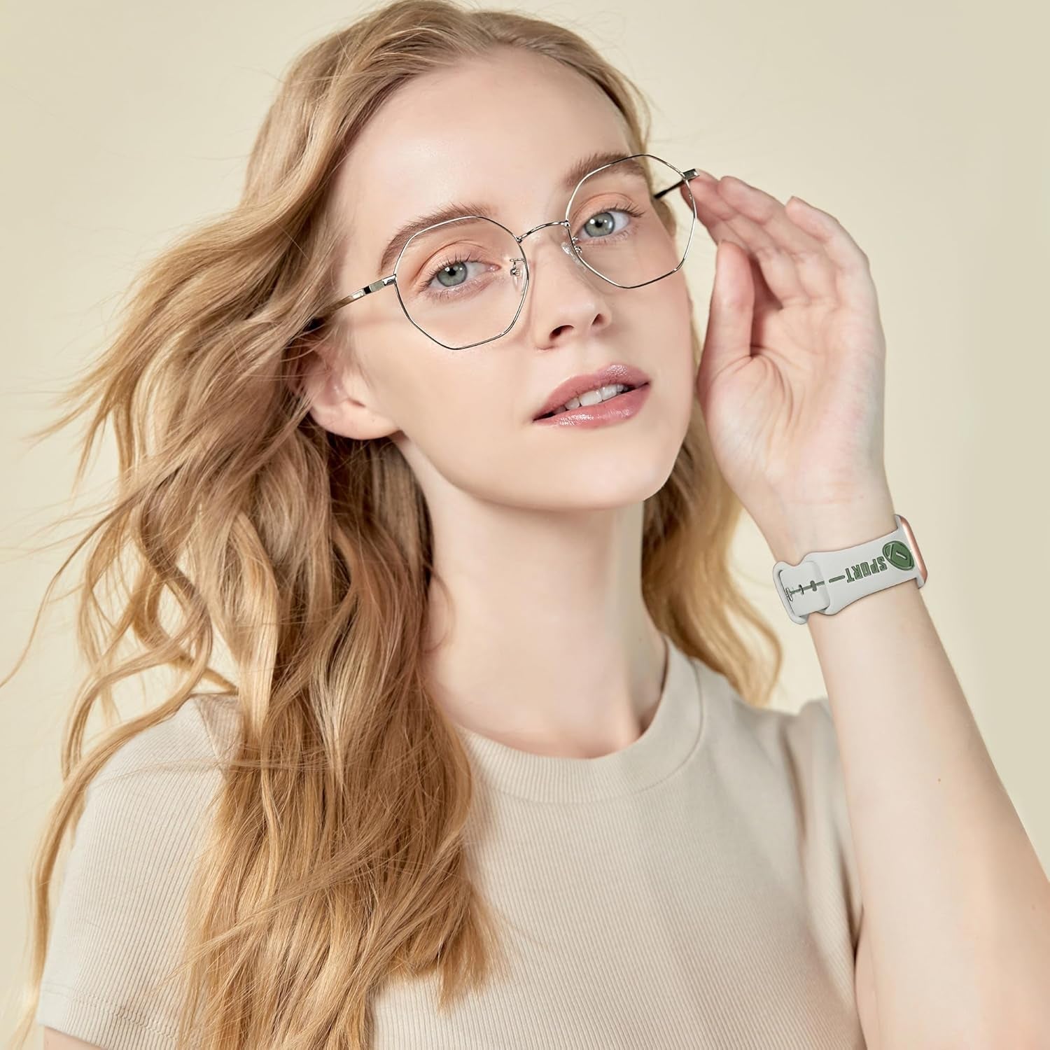 Designer Band for Apple Watch Band 38Mm 40Mm 41Mm 42Mm 44Mm 45Mm 49Mm Women Men,Silicone Waterproof Football Sport Strap for Iwatch Series 9 Ultra 8 7 6 5 4 3 2 1 SE Replacement Wristbands Grey Green