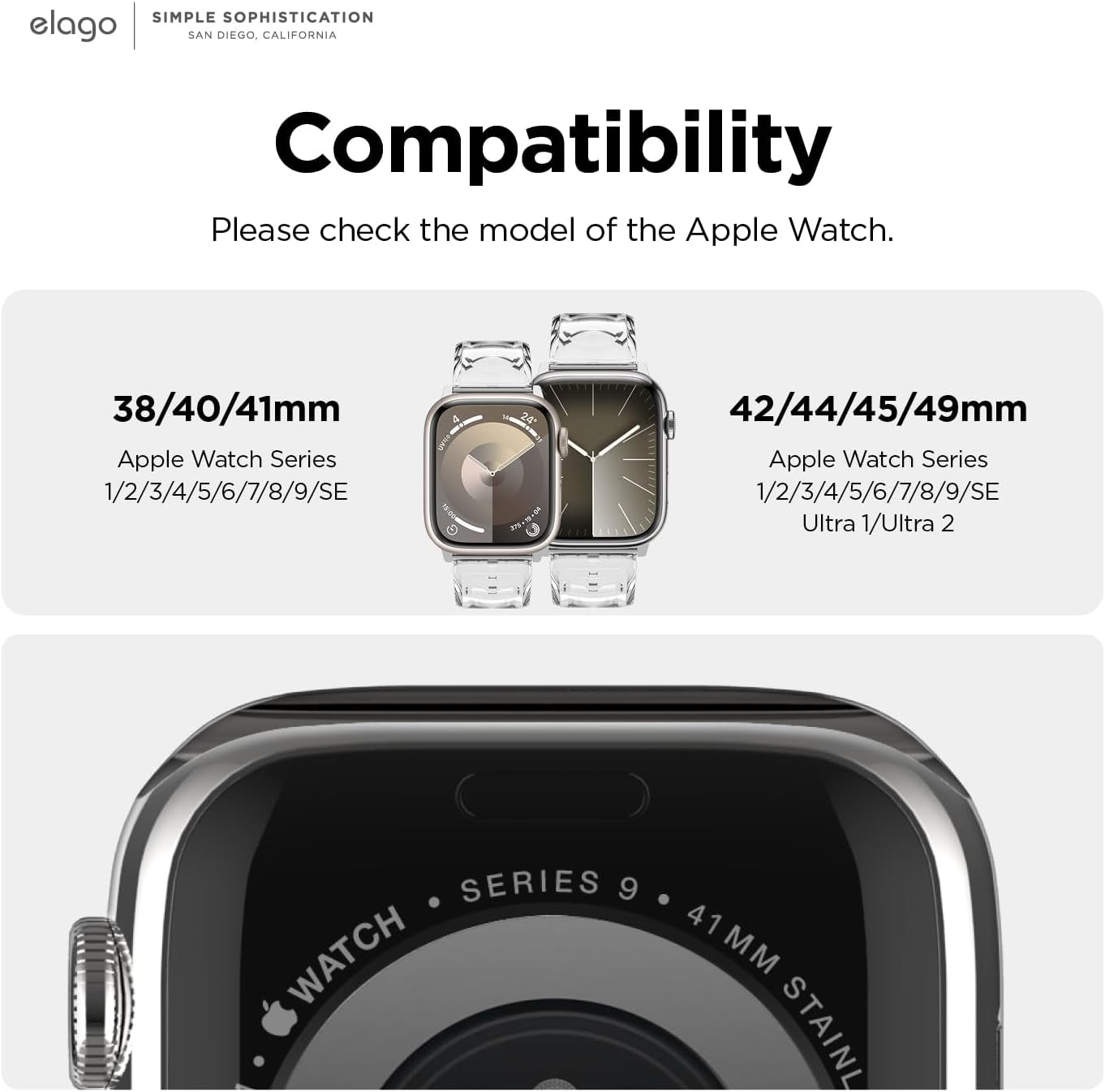 Elago BT21 Band Compatible with Apple Watch Band 38Mm 40Mm 41Mm 42Mm 44Mm 45Mm 49Mm Compatible with Iwatch Series Ultra2/Ultra/Se/9/8/7/6/Se/5/4/3/2/1, Soft Protective Strap [Official Merchandise]