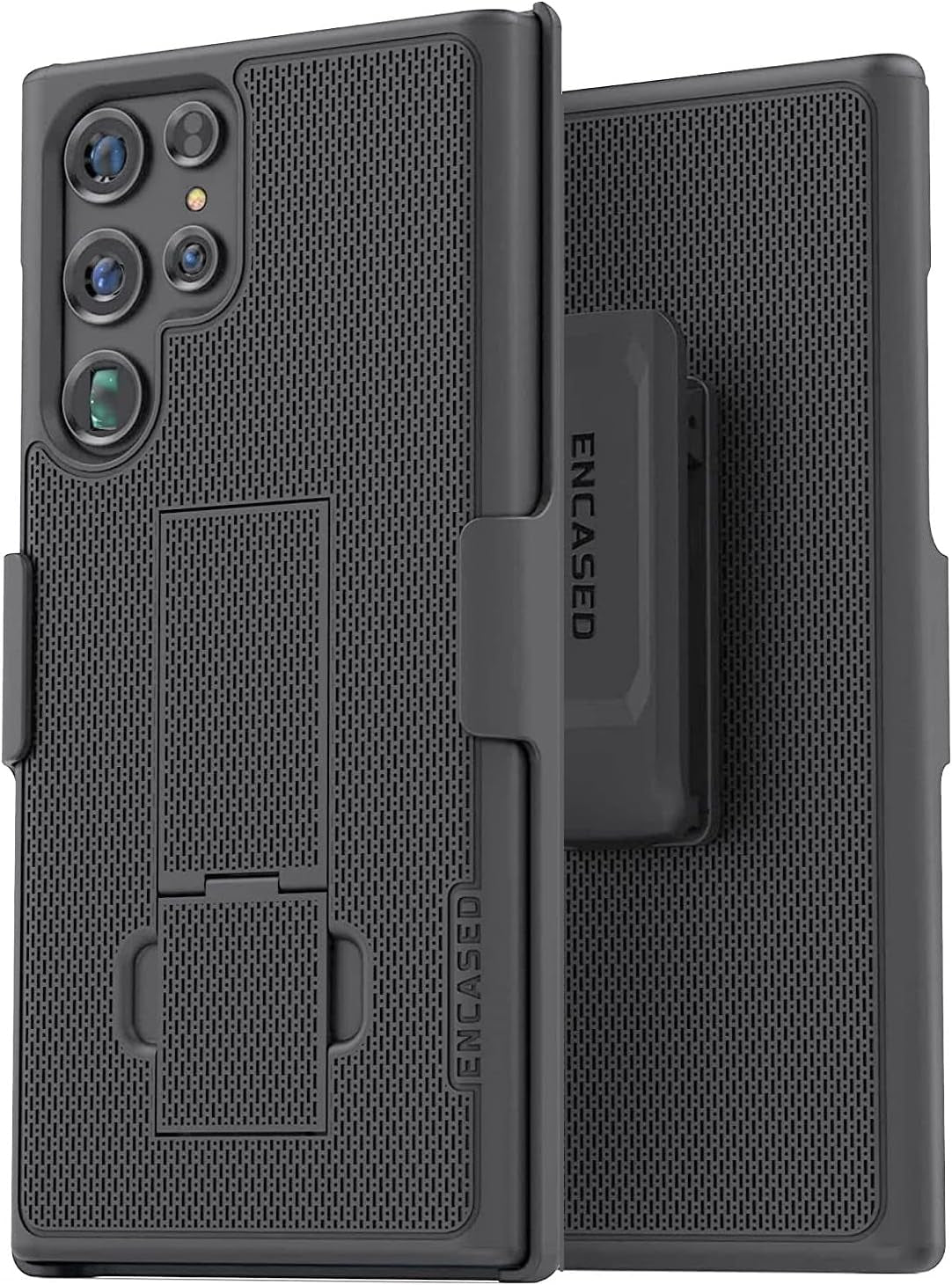 Duraclip Designed for Samsung Galaxy S22 Belt Clip Case, Slim Phone Case with Holster (S22)
