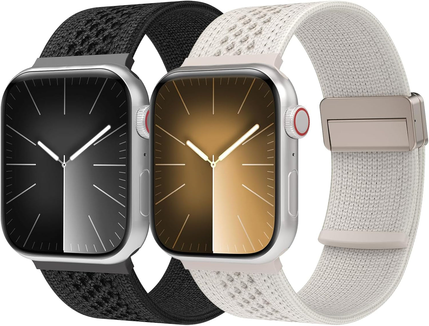 Delidigi Braided Bands Compatible for Apple Watch Band Women 38Mm 40Mm 41Mm,2024 Newest Design Nylon Adjustable Solo Loop Strap for Iwatch Series 9 8 7 6 SE 5 4 3 2 1