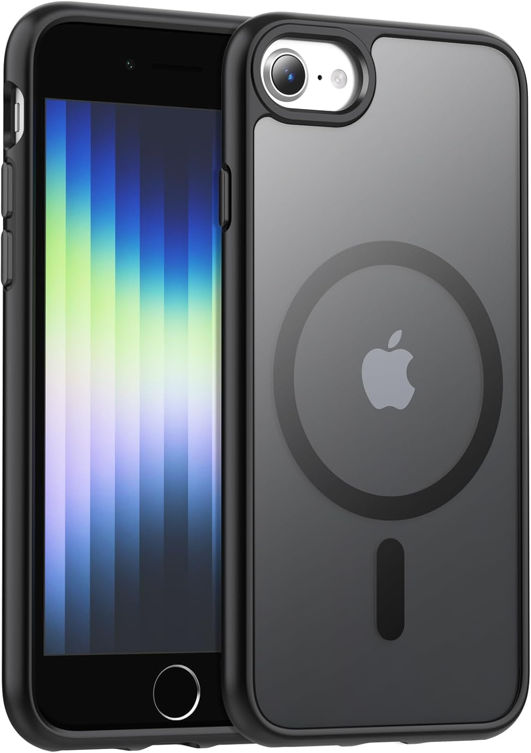 Temdan for Iphone 17 Pro Max Case Clear with Screen Protector, Compatible with Magsafe, Anti-Yellowing, Military-Grade Protection, Shockproof Slim Magnetic Phone Case Cover, Transparent