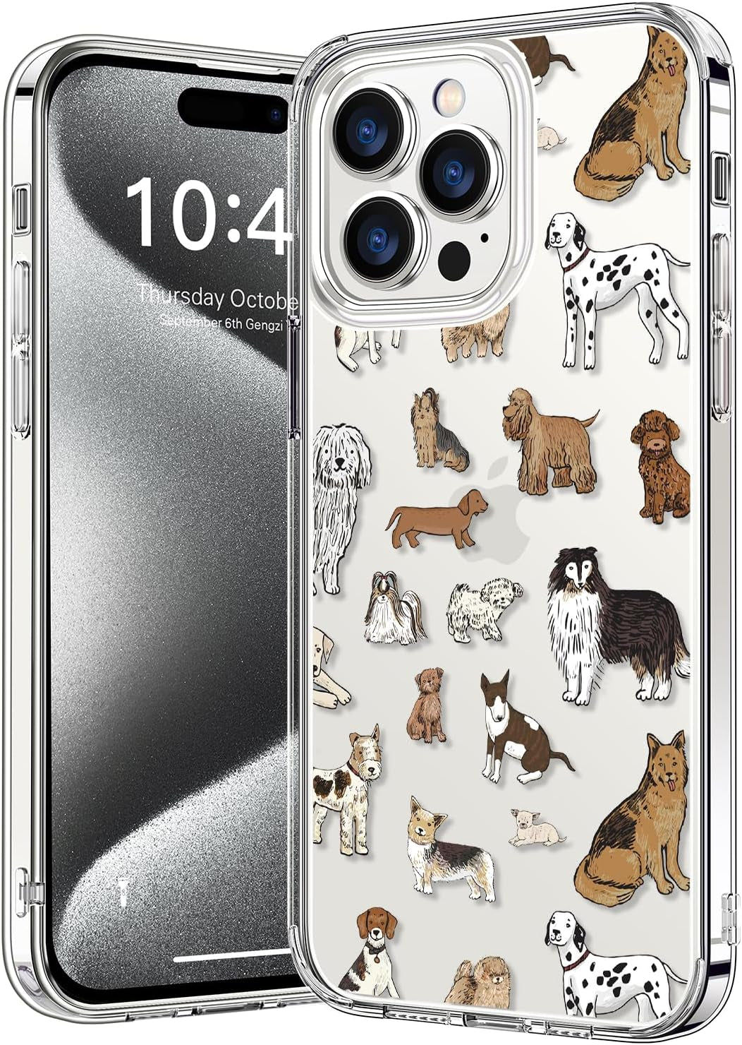 Bicol Compatible with Iphone 15 Pro Case,Crystal Clear Cover with Fashionable Designs for Girls Women,Slim Fit Shockproof Protective Acrylic Phone Case 6.1 Inch,Beautiful Elephant  bicol   