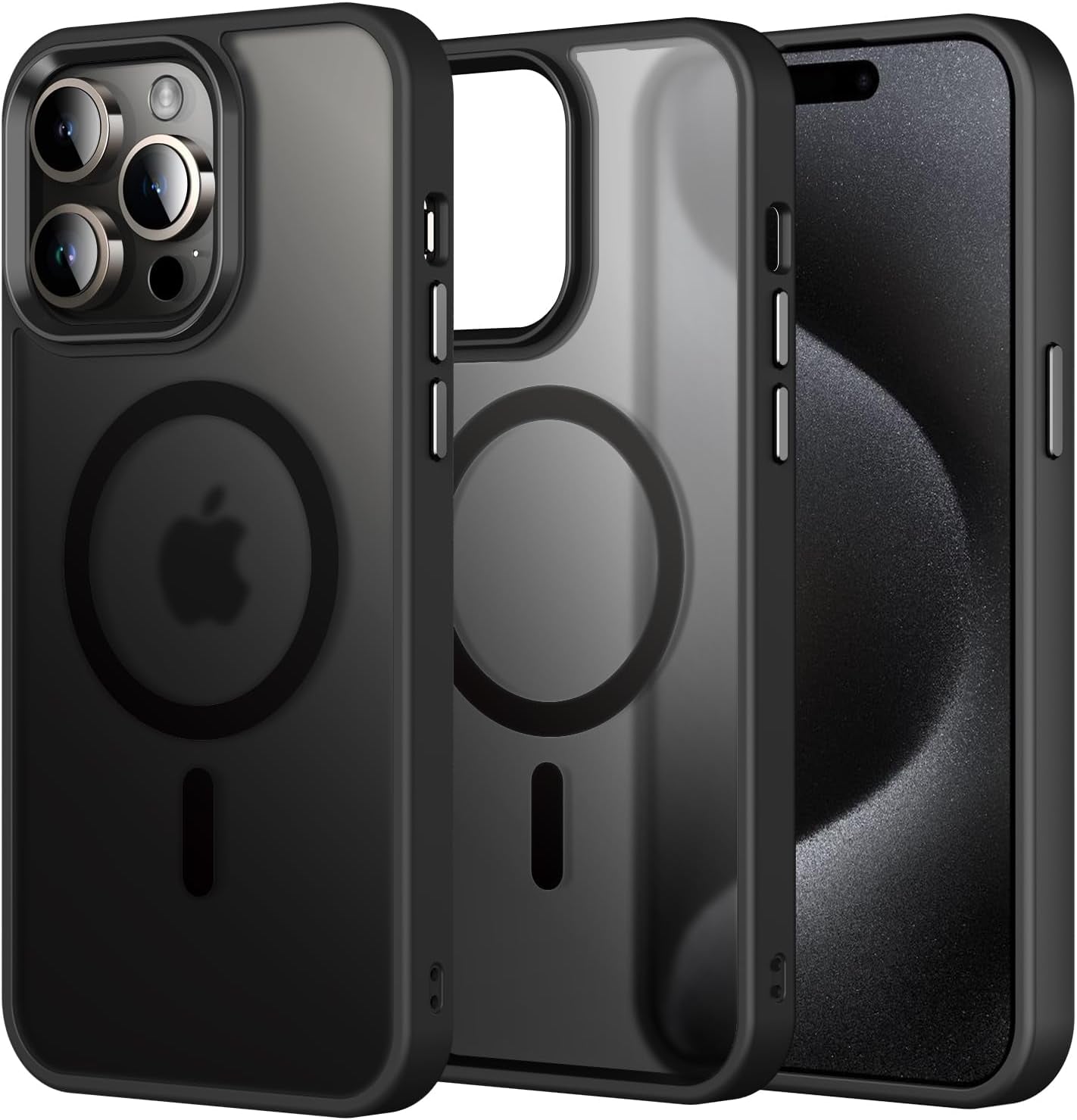 Aeska Clear Case for Iphone 15 Pro Ultra [Slim Thin] Flexible Scratch Resistant Transparent TPU Shockproof Gel Rubber Soft Silicone Protective Phone Case Cover for Iphone 15 Pro 6.1'' (Clear)  Aeska   