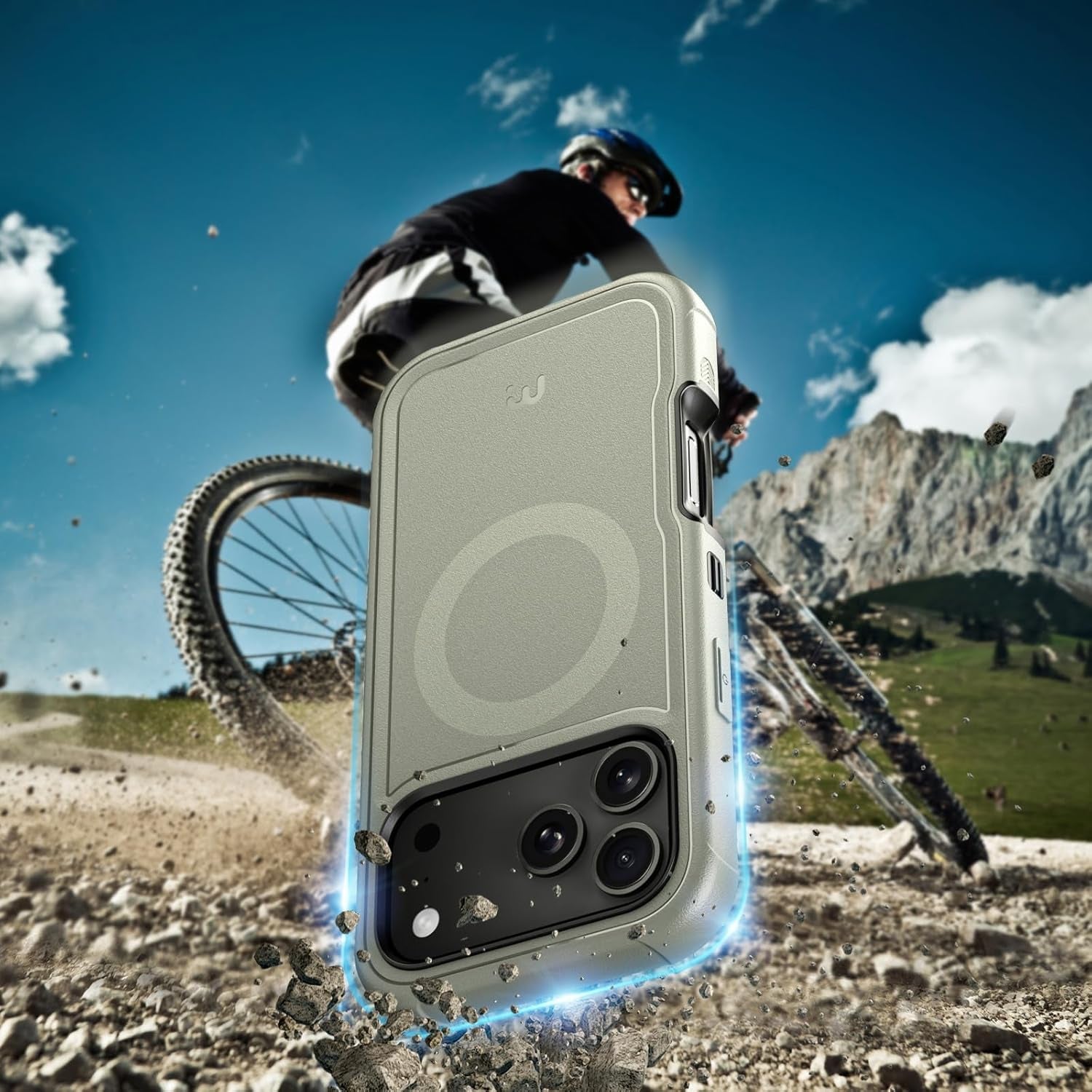 M MYBAT PRO for Iphone 17 Pro Max Case,Maverick Series Magnetic Phone Case for Iphone 17 Pro Max Rogue Edition,[Compatible with Magsafe],Heavy Duty Protection Rugged Case,Anti-Drop,Shockproof Cover