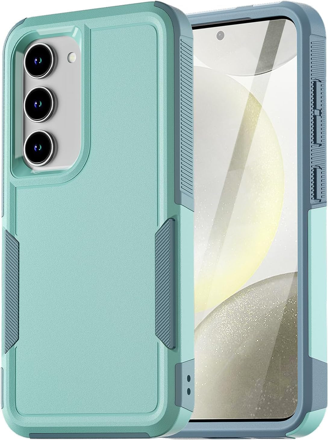 Aicase for Samsung Galaxy S24 Case,Heavy Duty 2-Layer Pocket-Friendly Durable Military Grade Protection Shockproof/Drop Proof Protective Cover for Samsung Galaxy S24 5G 6.1" 2024_9