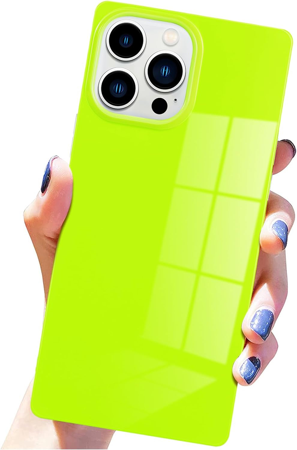 Pevezeda Neon Series Designed for Iphone 15 Pro Max Case 6.7 Inch, Cute Retro Bright Design Shockproof Phone Cases for Women Girls [Square Edge Design] [Reinforced Corners Protection], Lavender  Pevezeda   